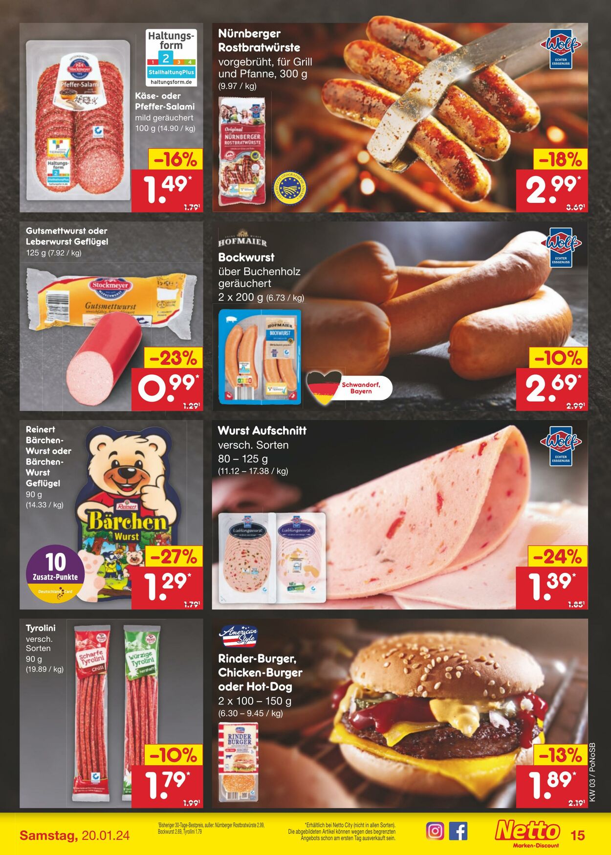 Prospekt Netto-Marken-Discount 15.01.2024 - 20.01.2024