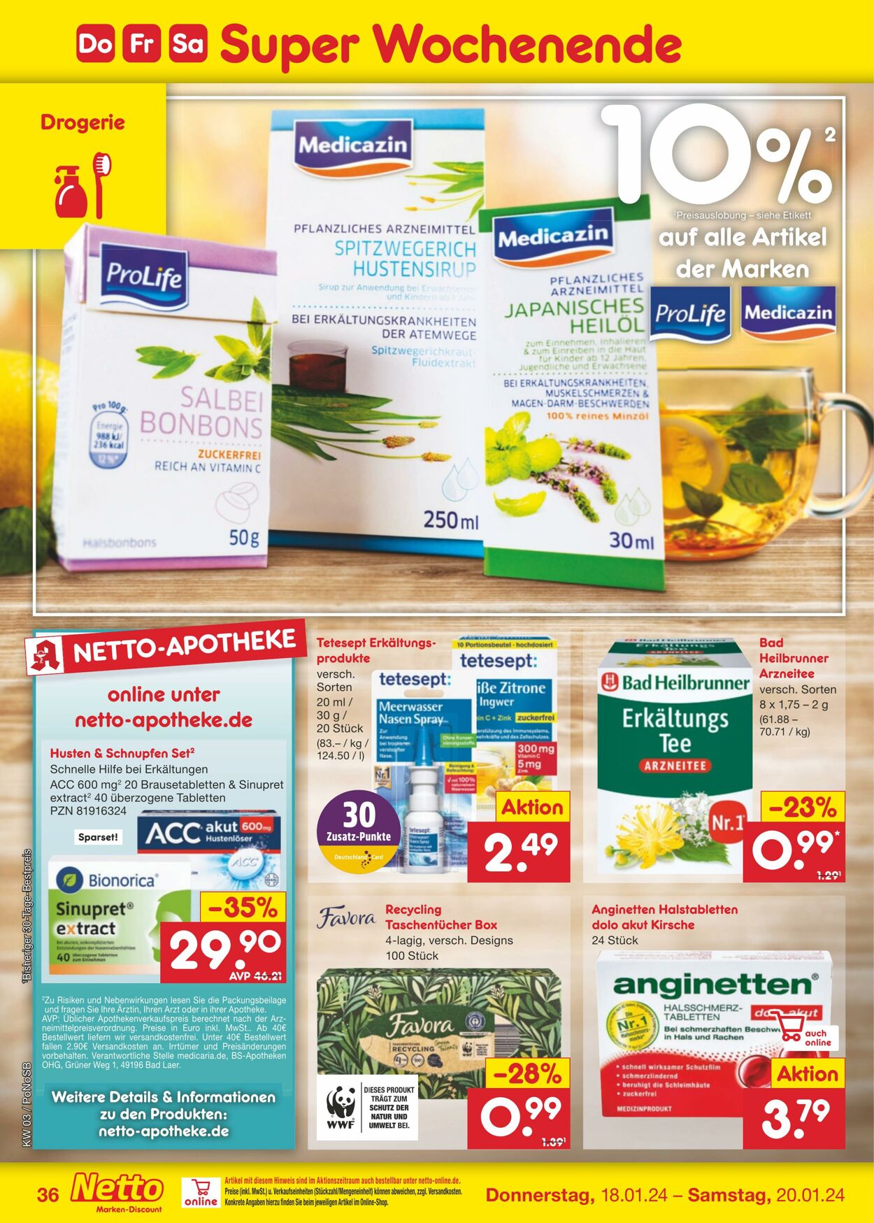 Prospekt Netto-Marken-Discount 15.01.2024 - 20.01.2024