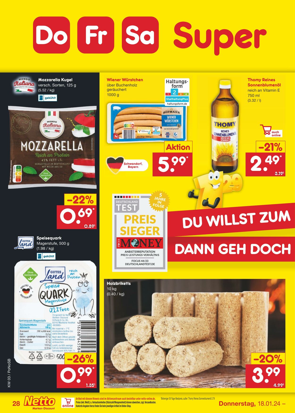 Prospekt Netto-Marken-Discount 15.01.2024 - 20.01.2024