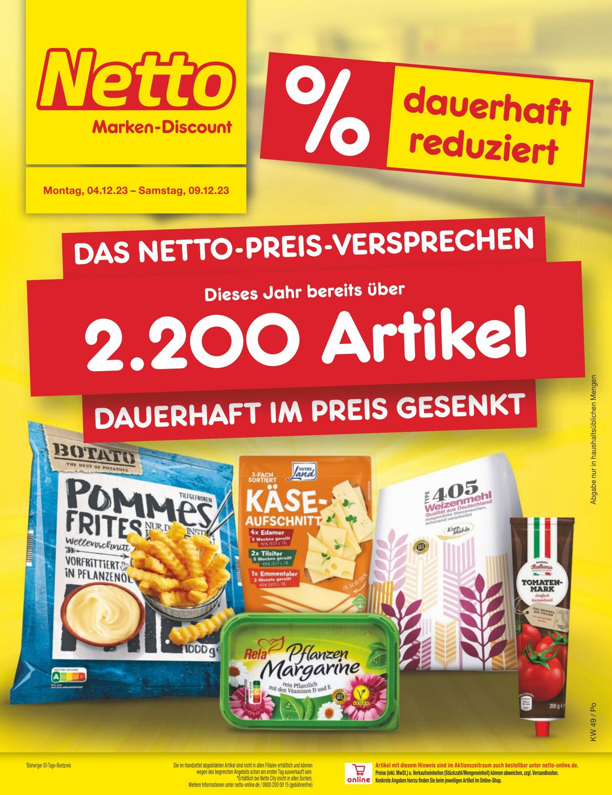 Prospekt Netto-Marken-Discount 04.12.2023 - 09.12.2023