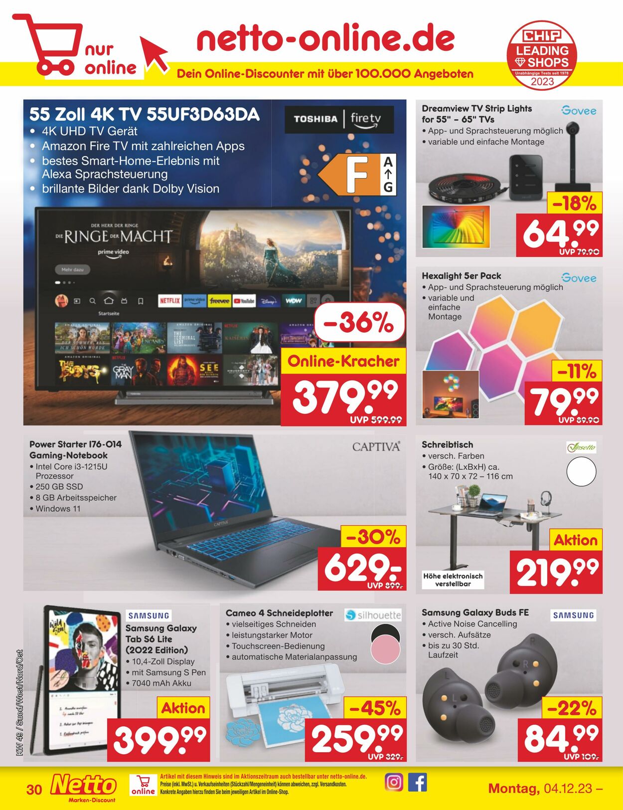 Prospekt Netto-Marken-Discount 04.12.2023 - 09.12.2023