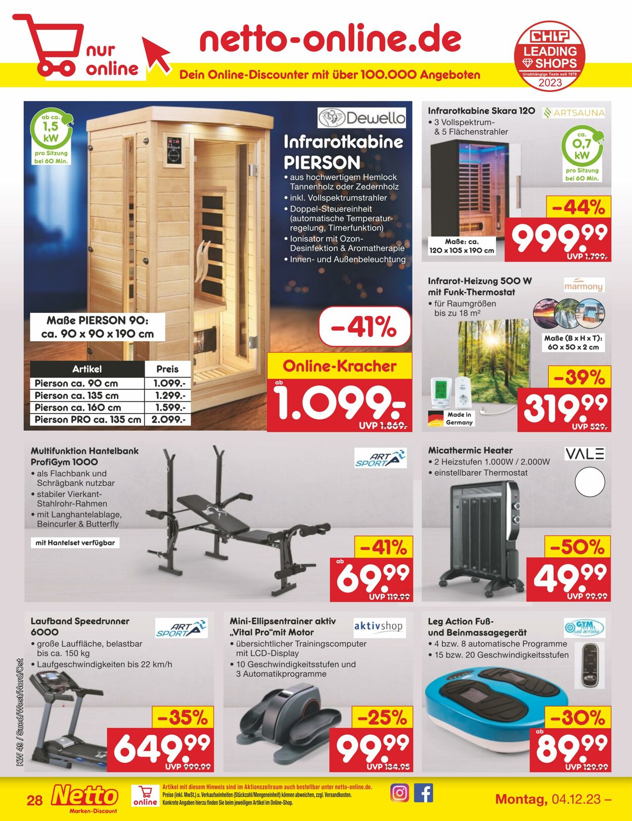 Prospekt Netto-Marken-Discount 04.12.2023 - 09.12.2023