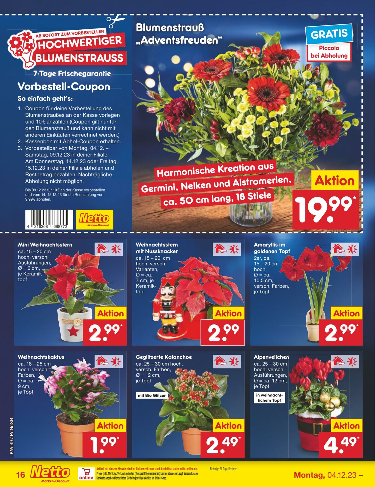 Prospekt Netto-Marken-Discount 04.12.2023 - 09.12.2023