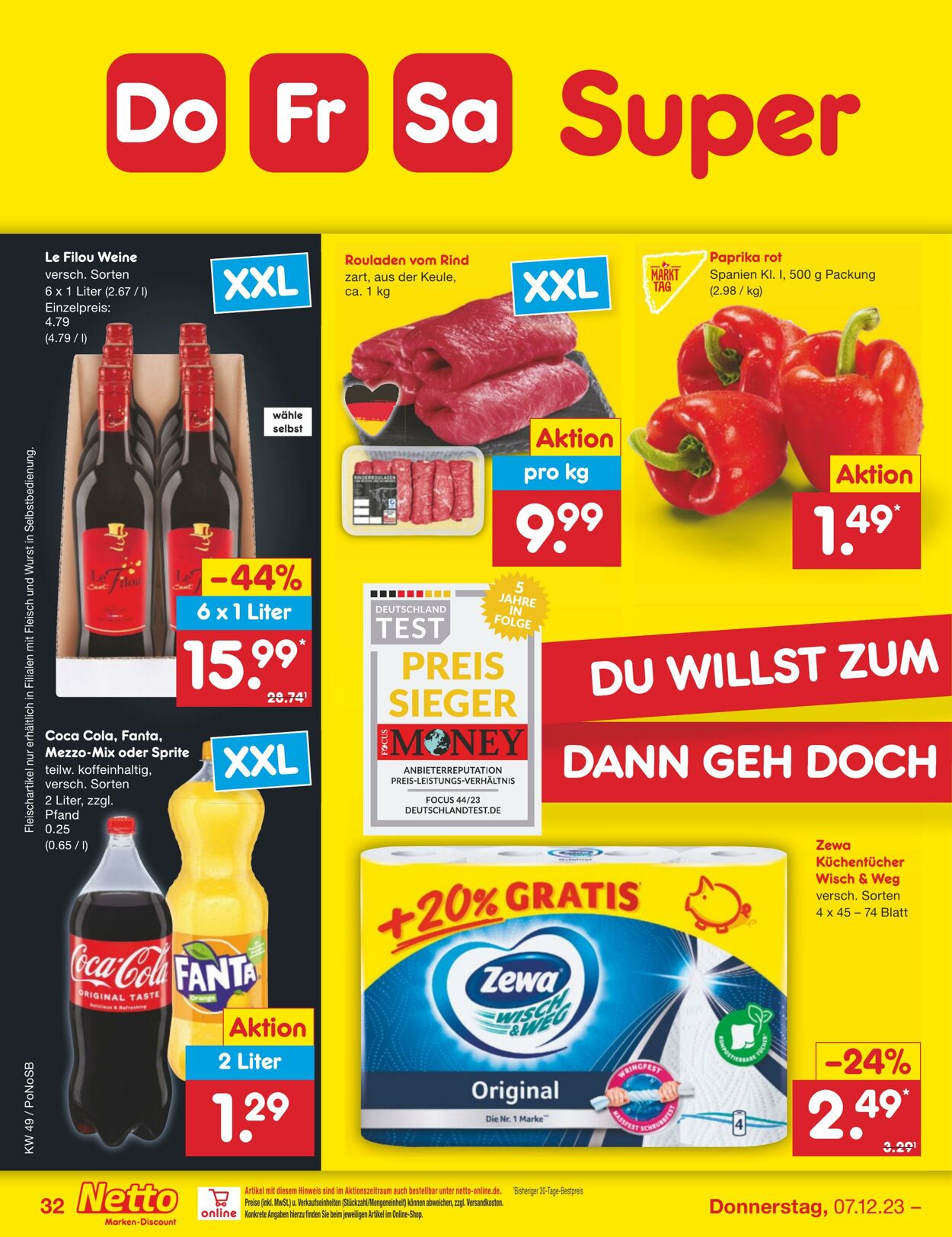 Prospekt Netto-Marken-Discount 04.12.2023 - 09.12.2023