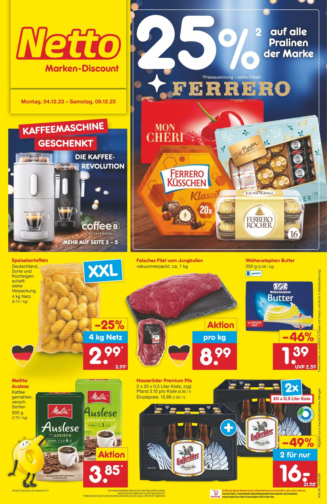 Prospekt Netto-Marken-Discount 04.12.2023 - 09.12.2023