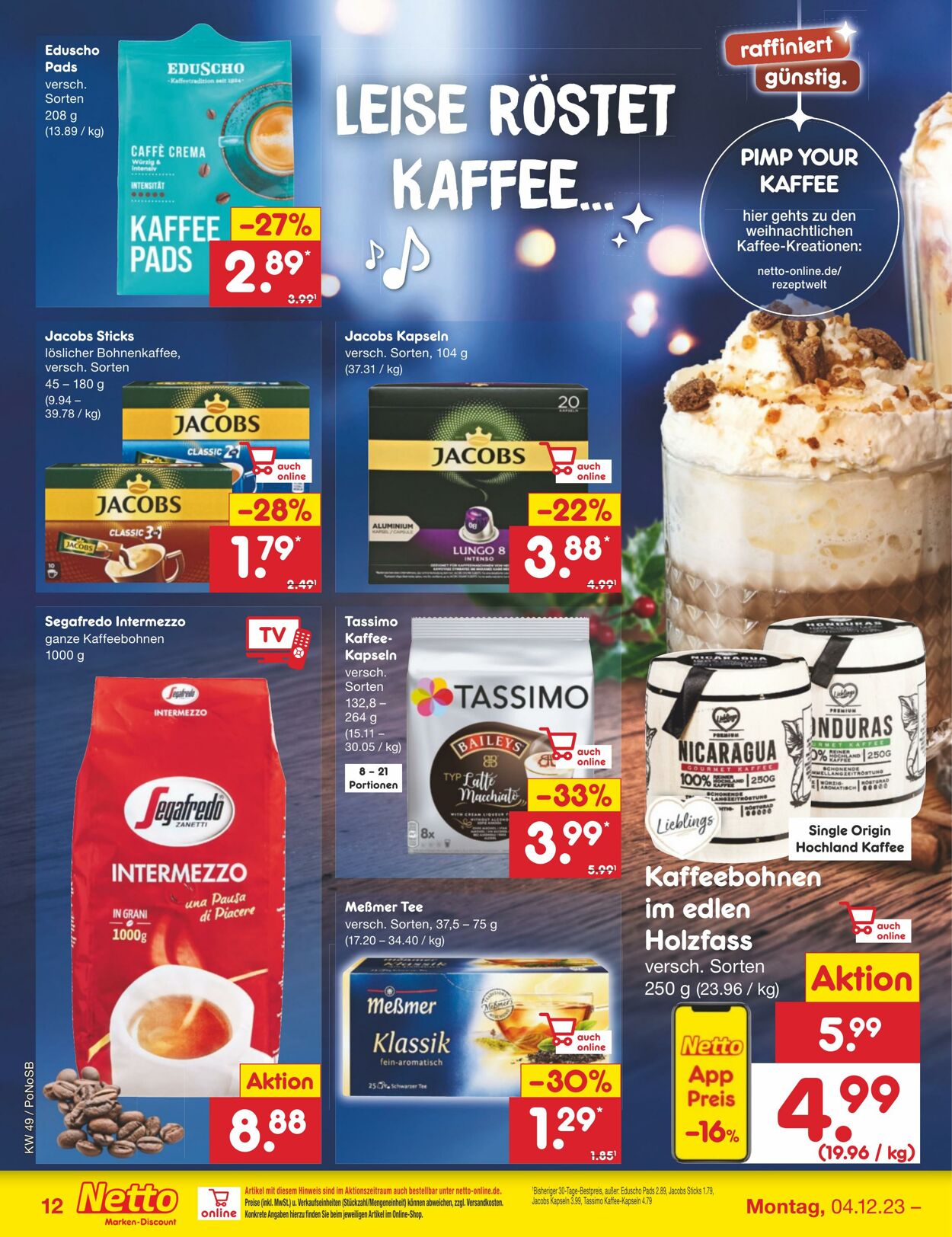 Prospekt Netto-Marken-Discount 04.12.2023 - 09.12.2023