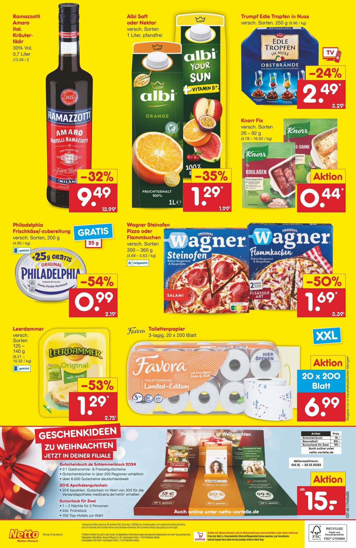 Prospekt Netto-Marken-Discount 04.12.2023 - 09.12.2023