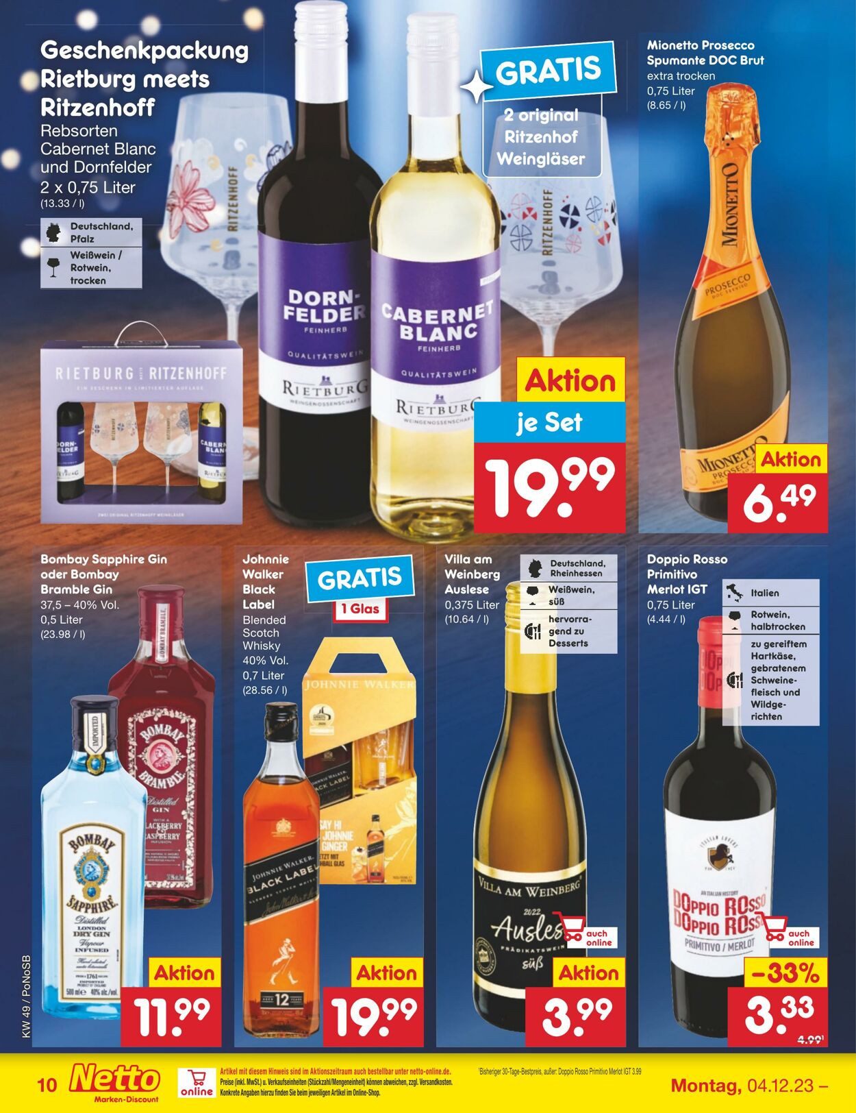 Prospekt Netto-Marken-Discount 04.12.2023 - 09.12.2023