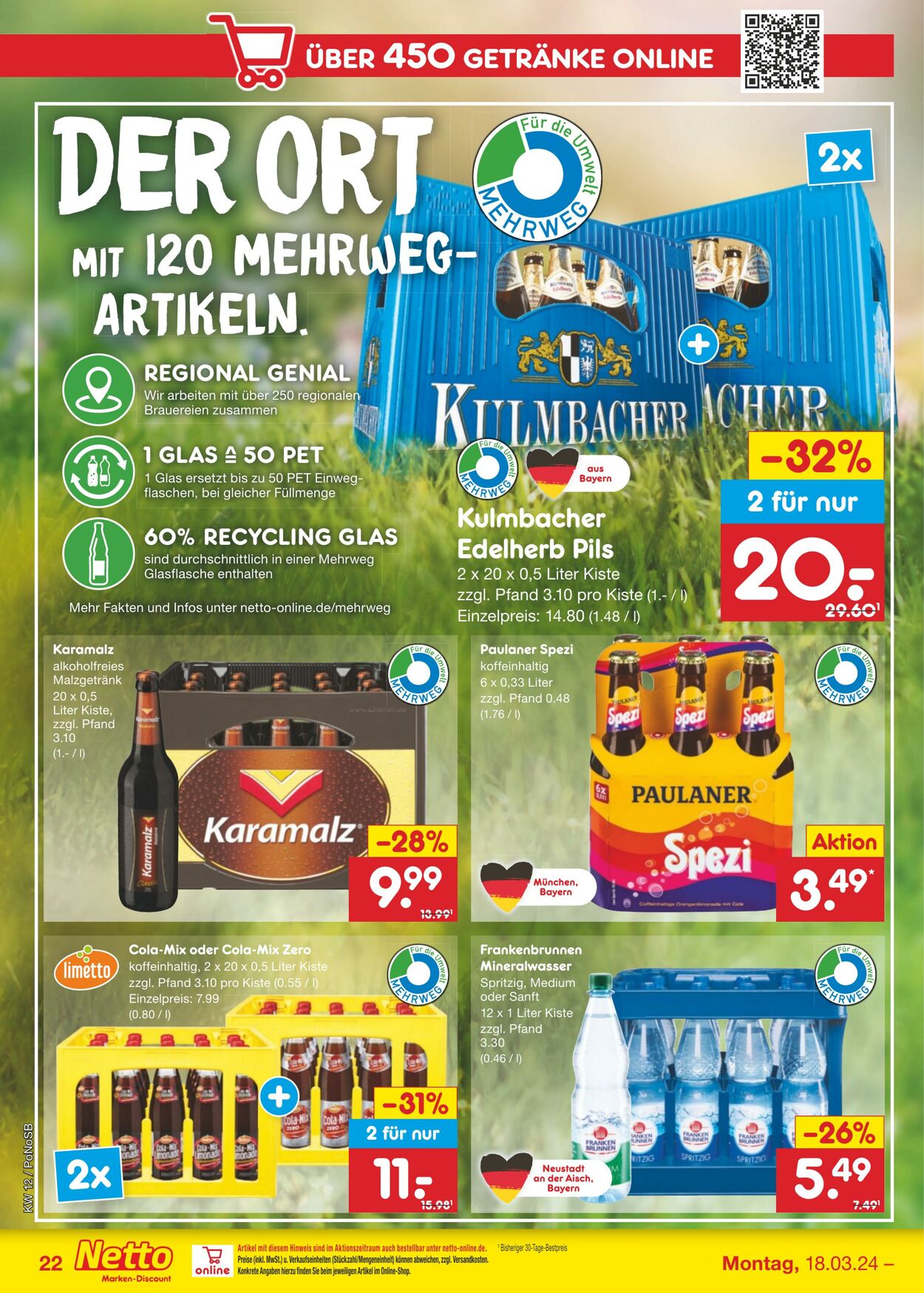 Prospekt Netto-Marken-Discount 18.03.2024 - 23.03.2024