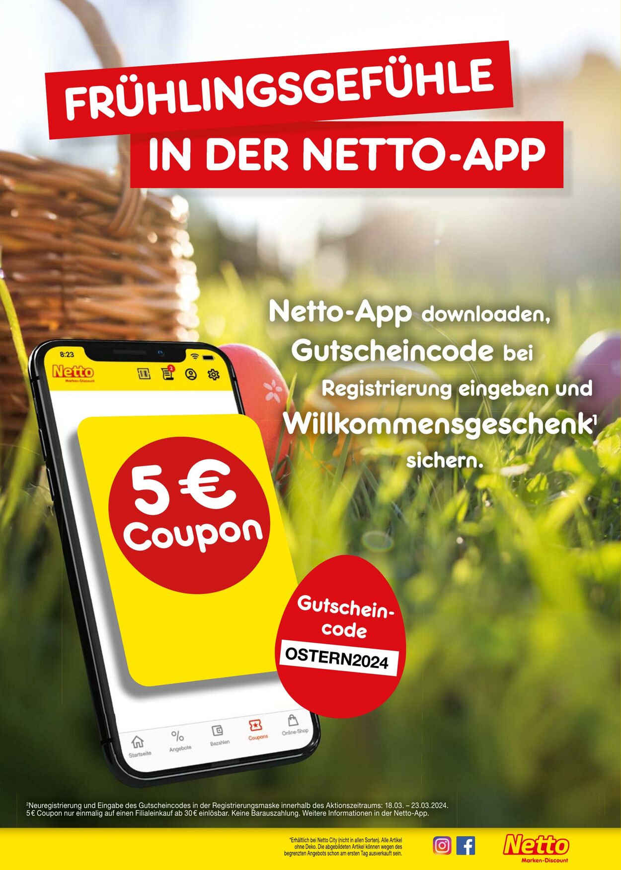 Prospekt Netto-Marken-Discount 18.03.2024 - 23.03.2024