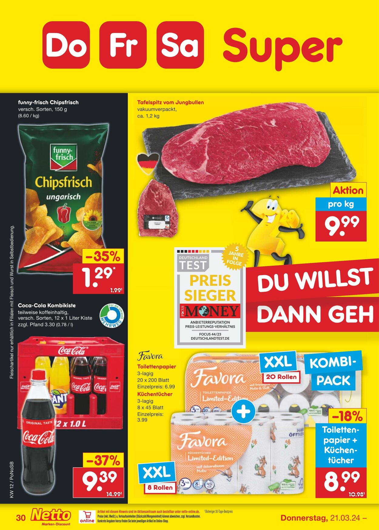 Prospekt Netto-Marken-Discount 18.03.2024 - 23.03.2024