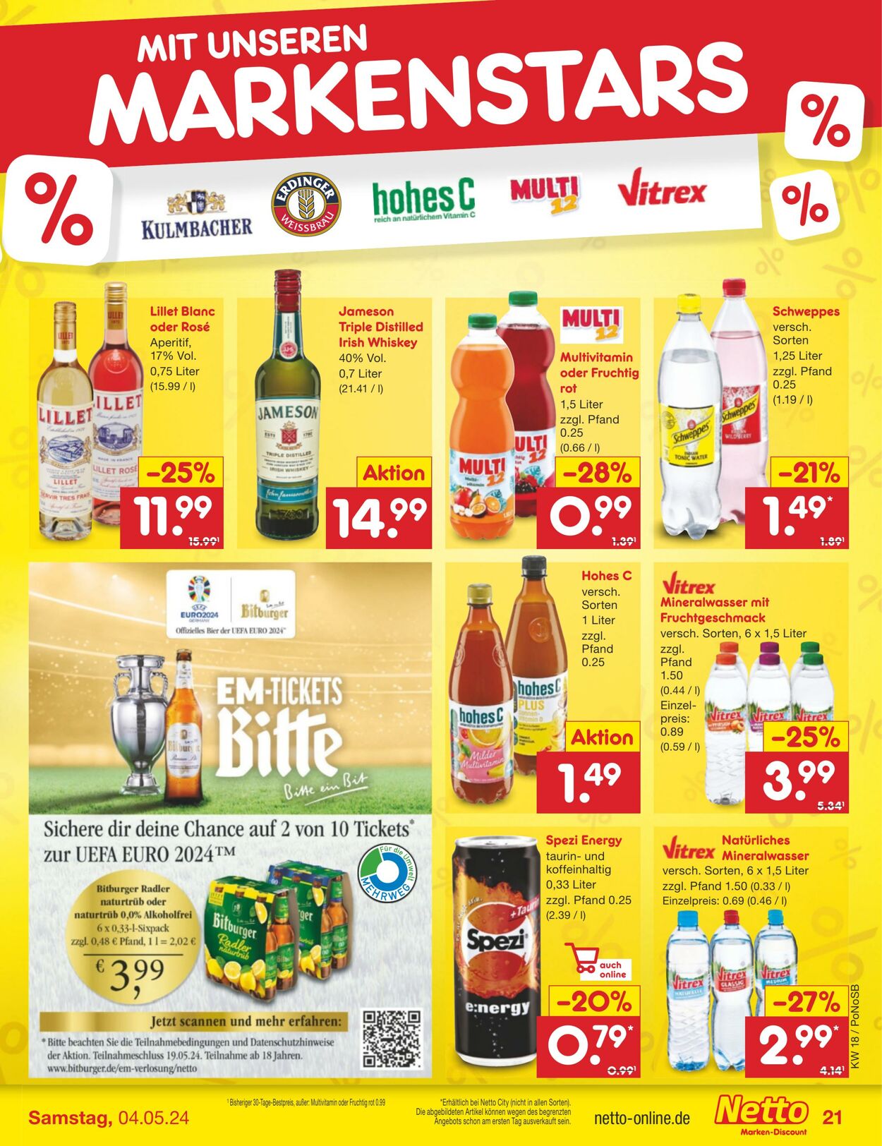 Prospekt Netto-Marken-Discount 29.04.2024 - 04.05.2024