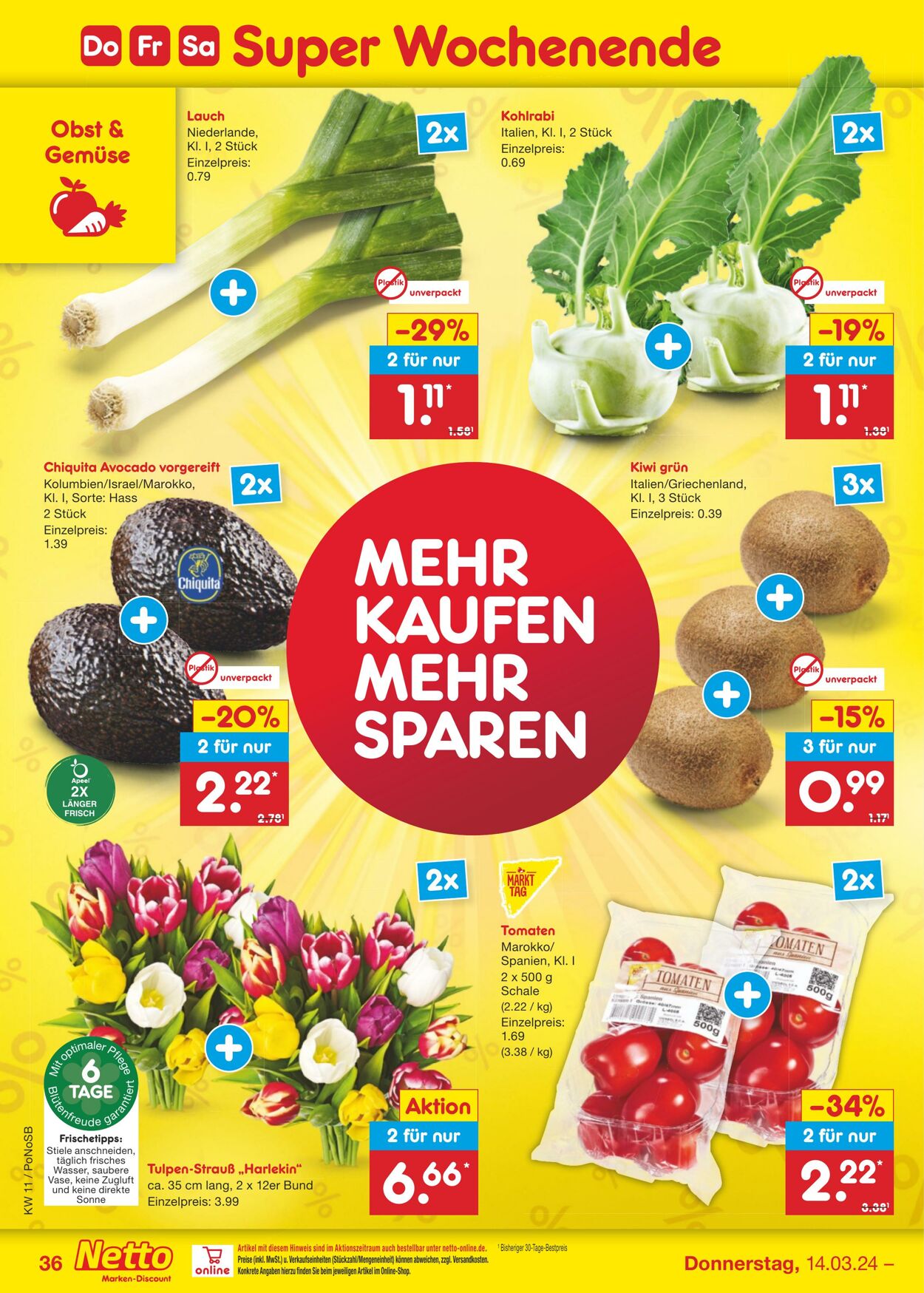 Prospekt Netto-Marken-Discount 11.03.2024 - 16.03.2024