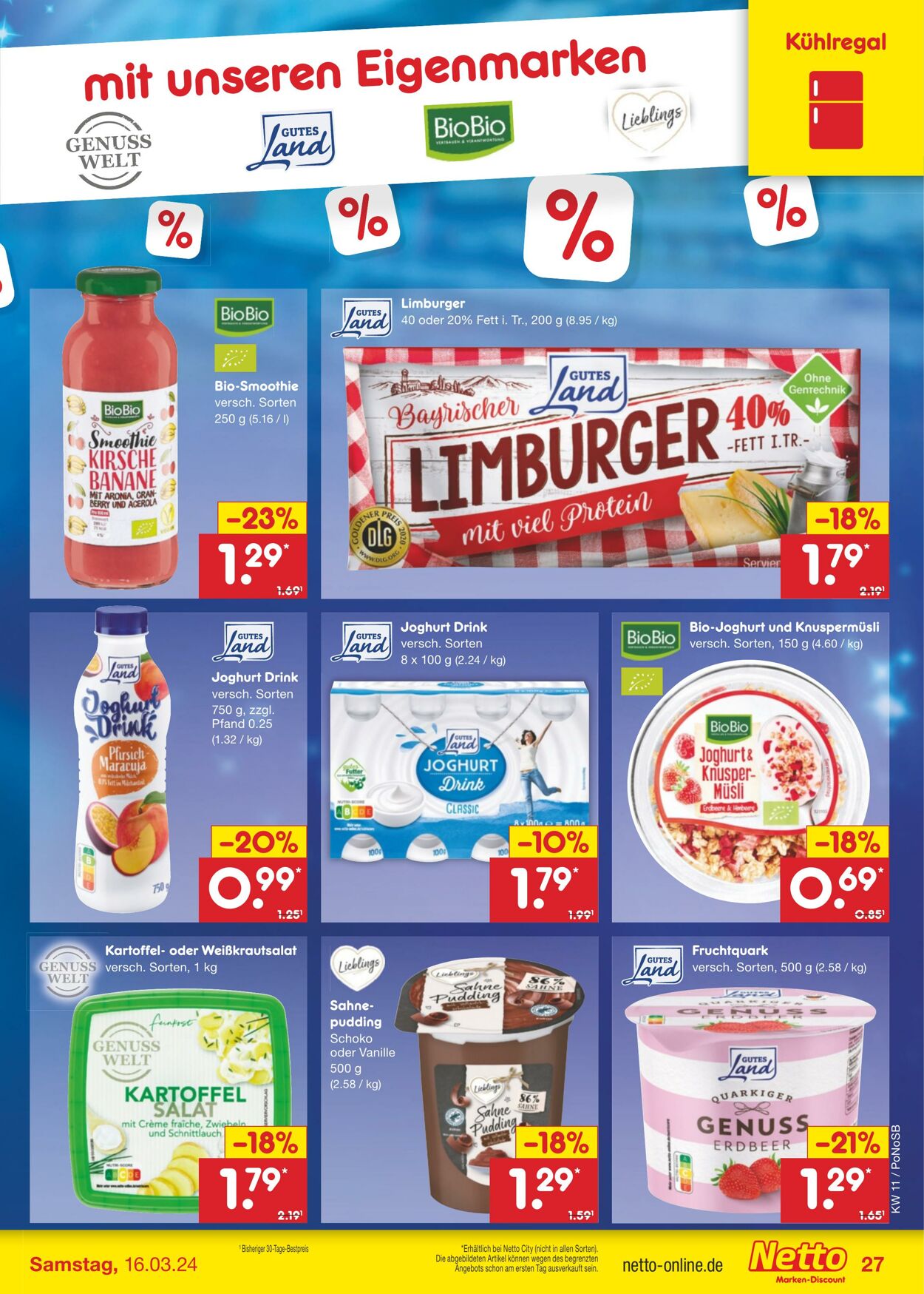 Prospekt Netto-Marken-Discount 11.03.2024 - 16.03.2024