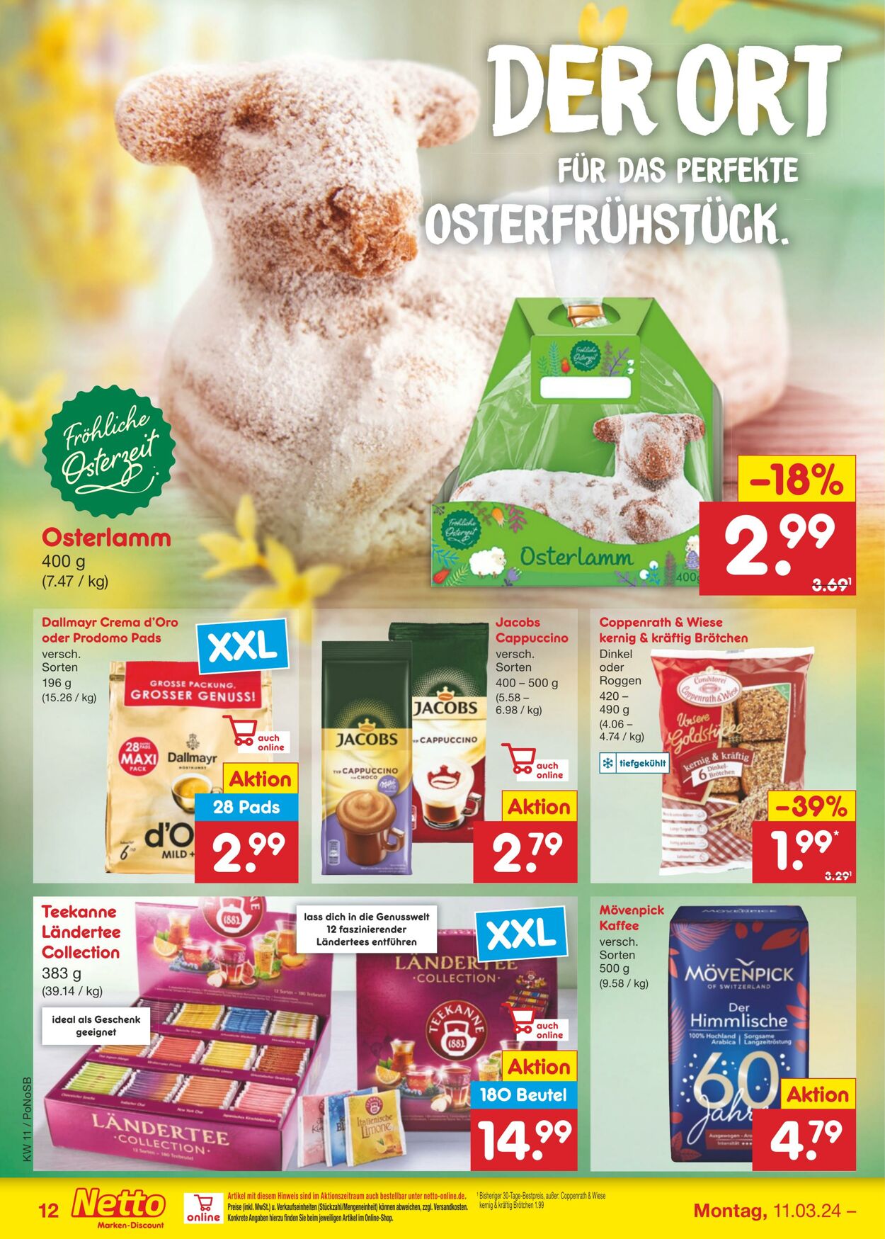 Prospekt Netto-Marken-Discount 11.03.2024 - 16.03.2024