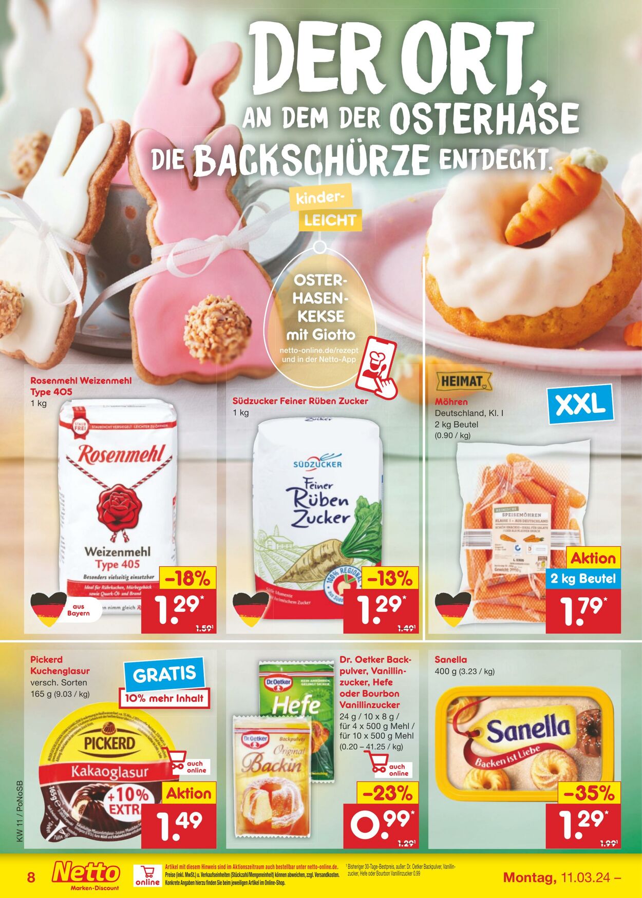 Prospekt Netto-Marken-Discount 11.03.2024 - 16.03.2024