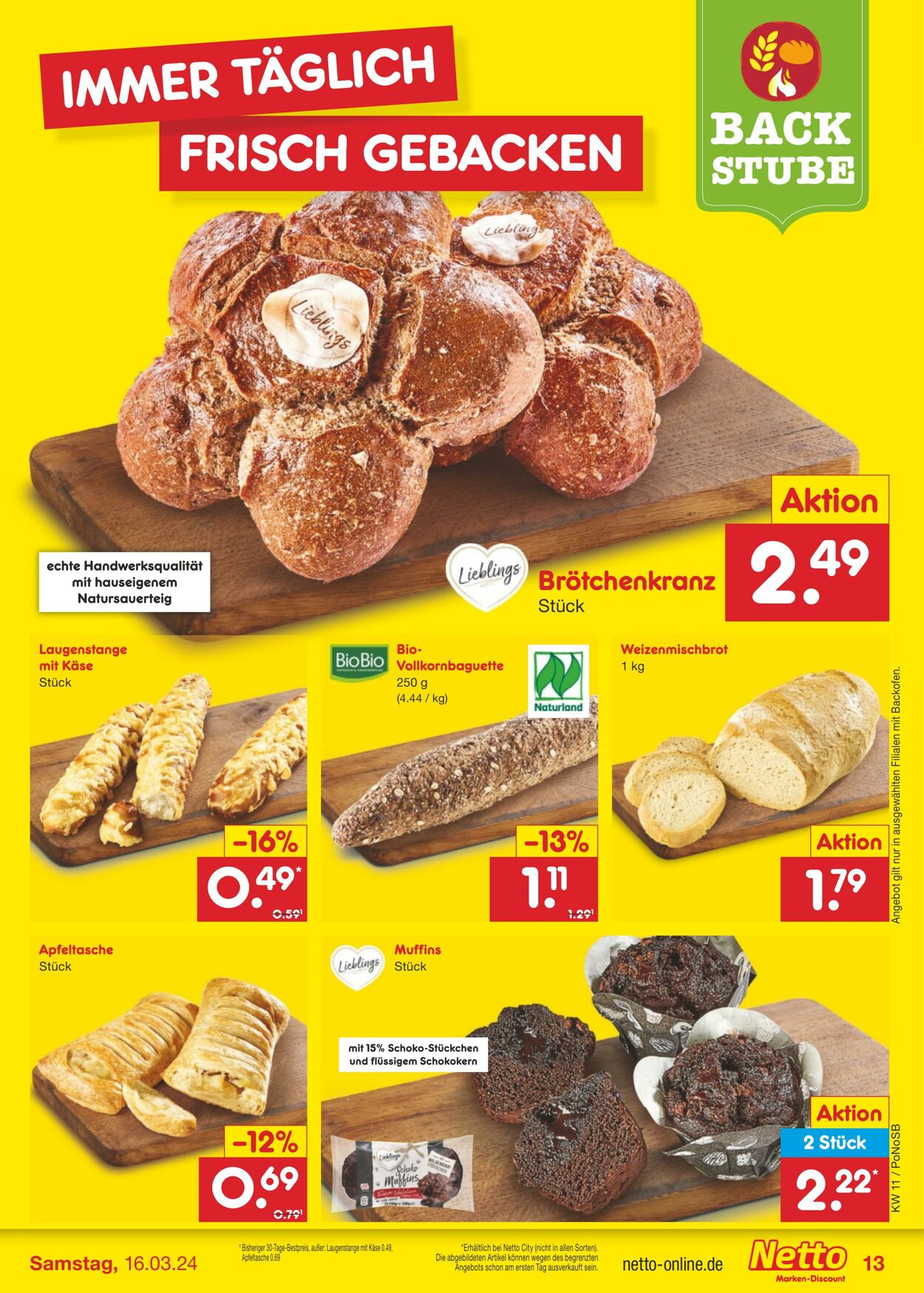 Prospekt Netto-Marken-Discount 11.03.2024 - 16.03.2024