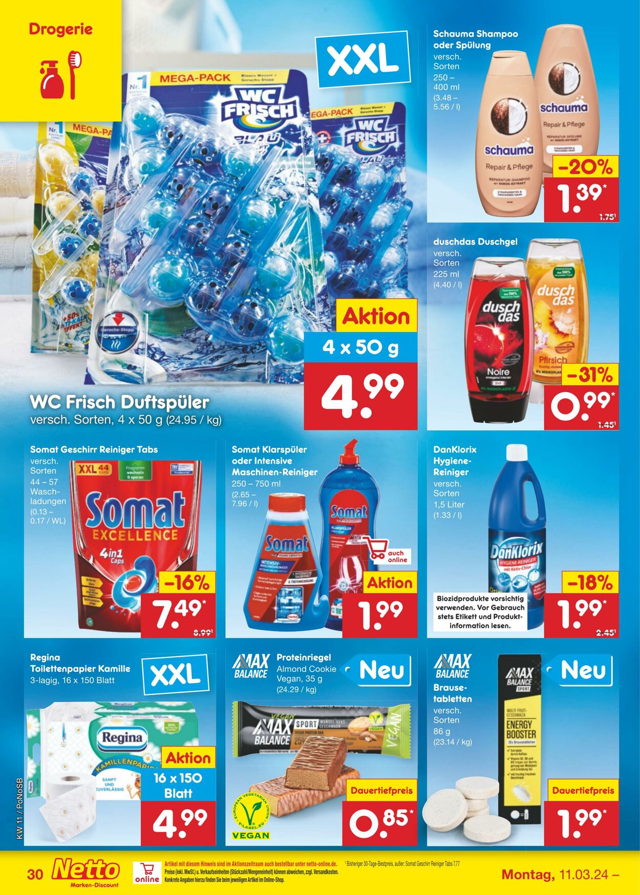 Prospekt Netto-Marken-Discount 11.03.2024 - 16.03.2024