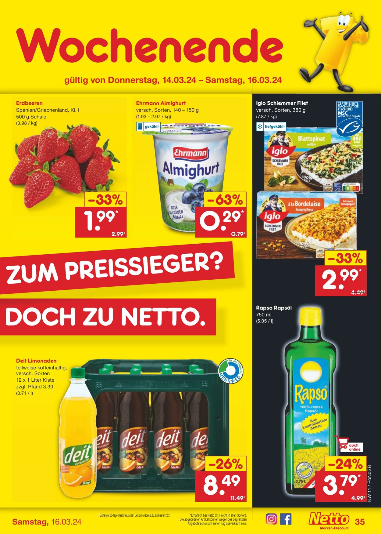 Prospekt Netto-Marken-Discount 11.03.2024 - 16.03.2024