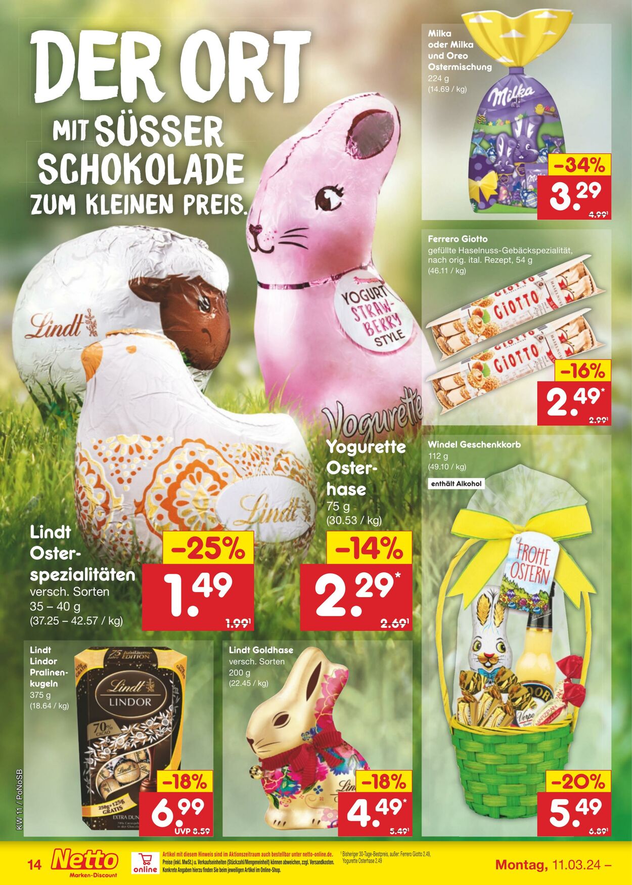 Prospekt Netto-Marken-Discount 11.03.2024 - 16.03.2024