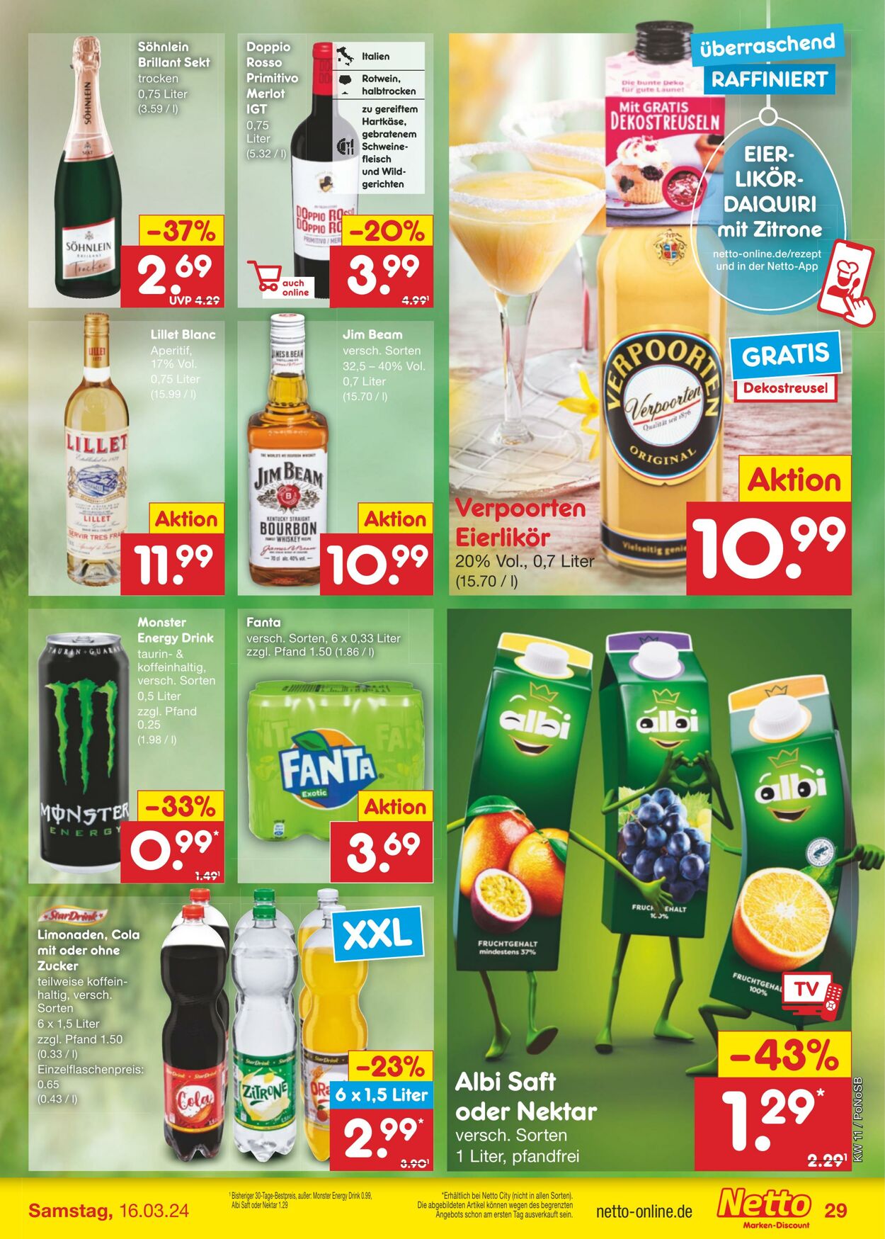 Prospekt Netto-Marken-Discount 11.03.2024 - 16.03.2024