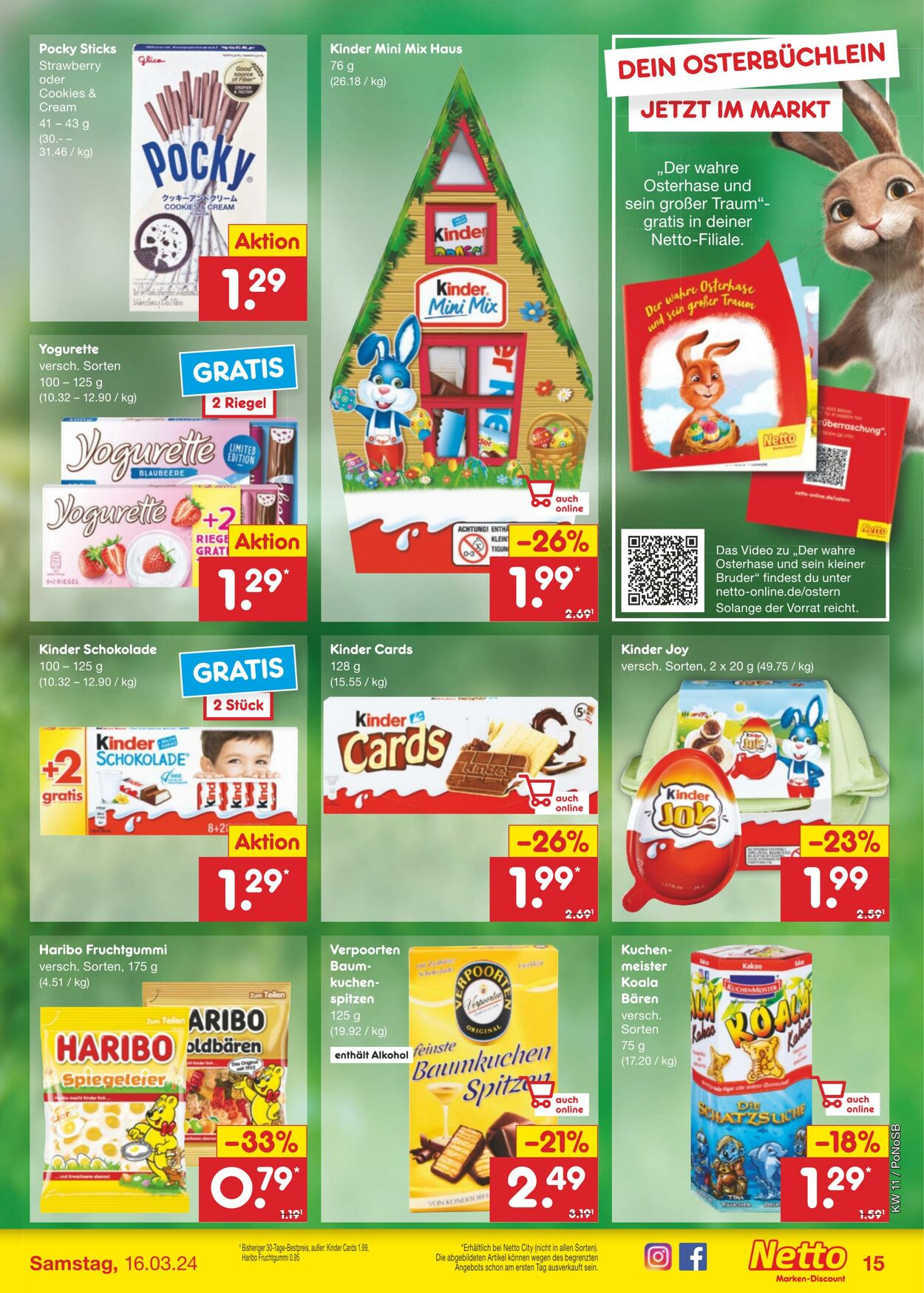 Prospekt Netto-Marken-Discount 11.03.2024 - 16.03.2024