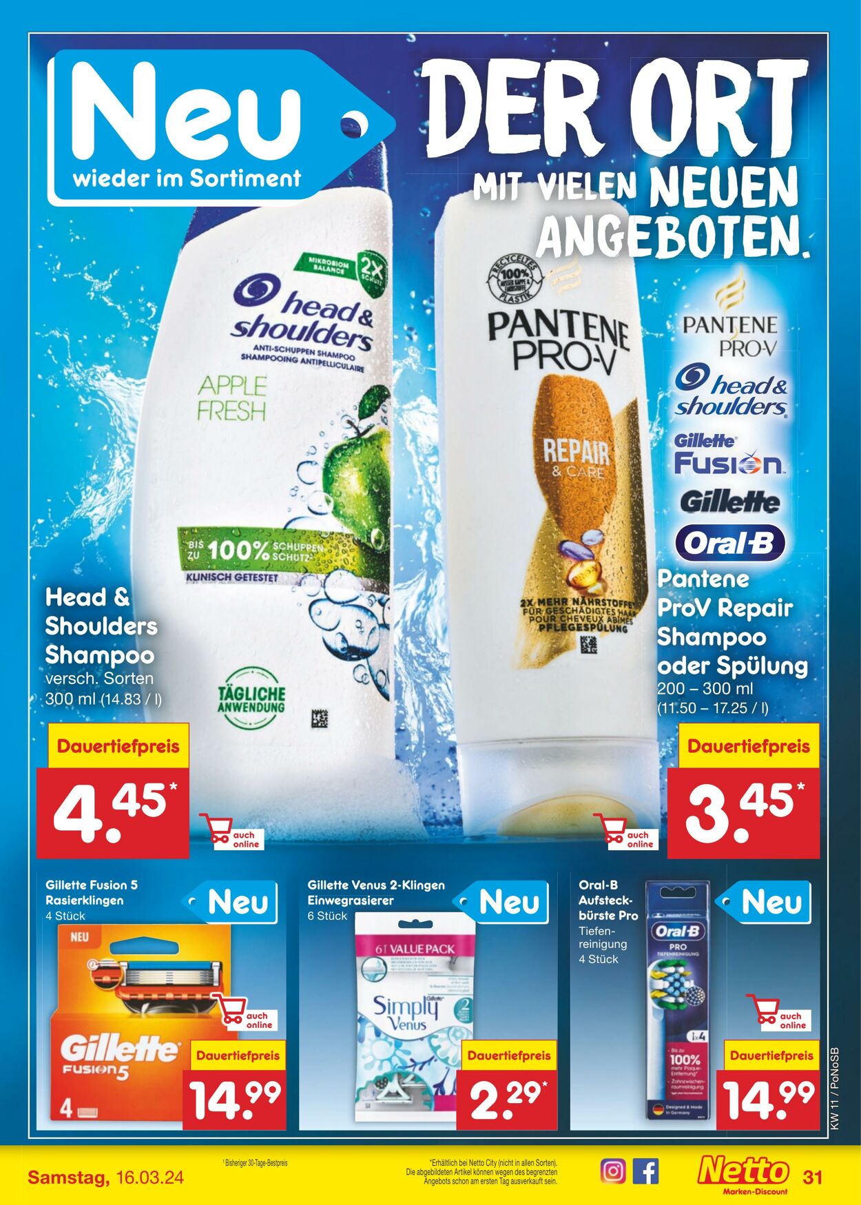 Prospekt Netto-Marken-Discount 11.03.2024 - 16.03.2024