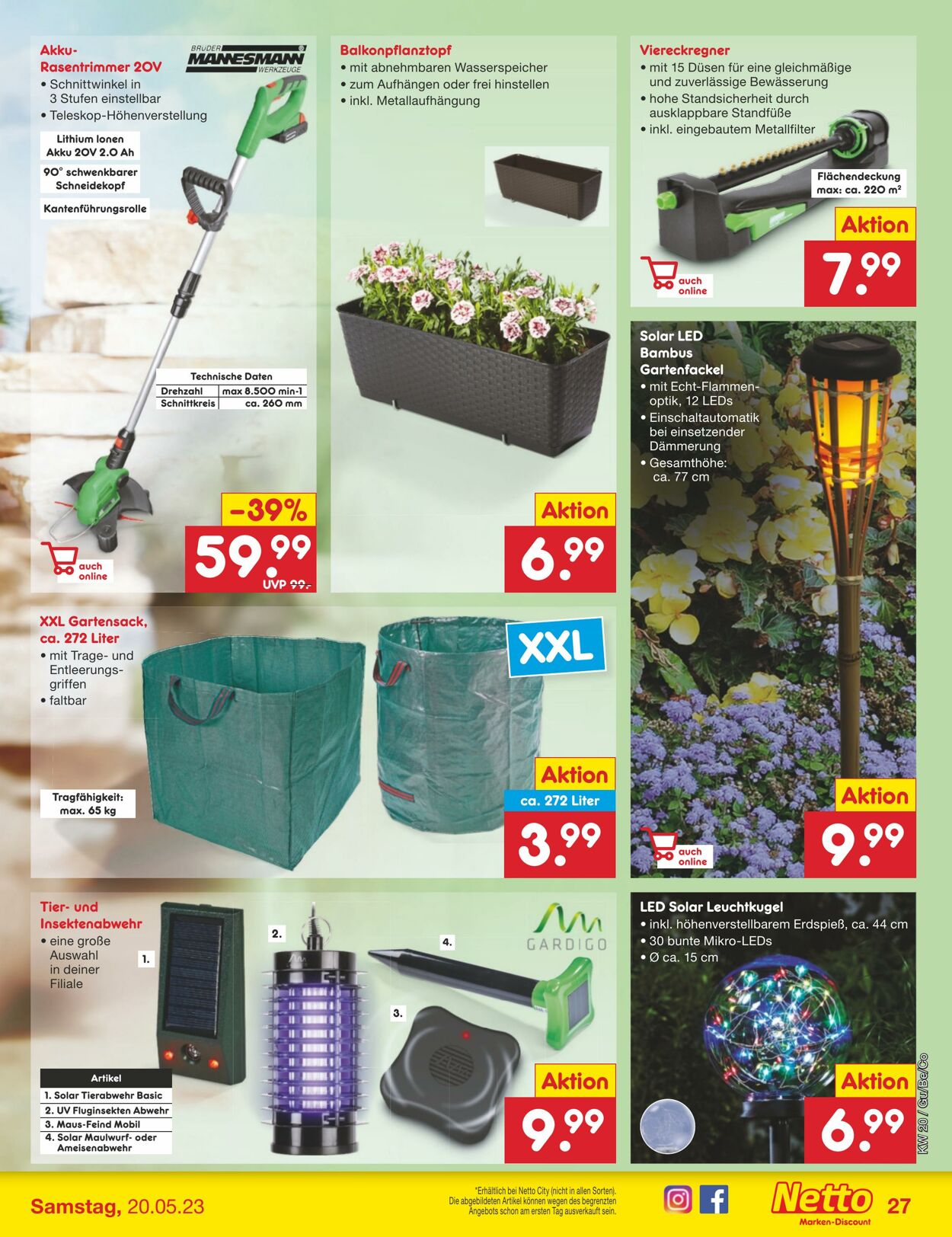 Prospekt Netto-Marken-Discount 15.05.2023 - 20.05.2023