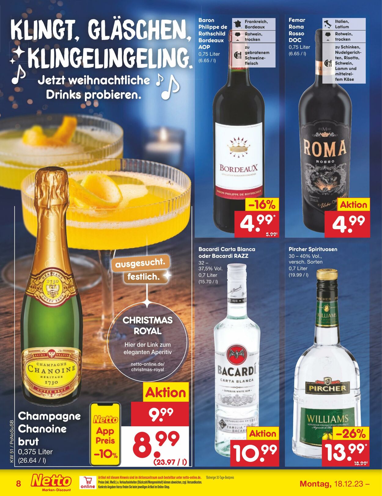 Prospekt Netto-Marken-Discount 18.12.2023 - 23.12.2023