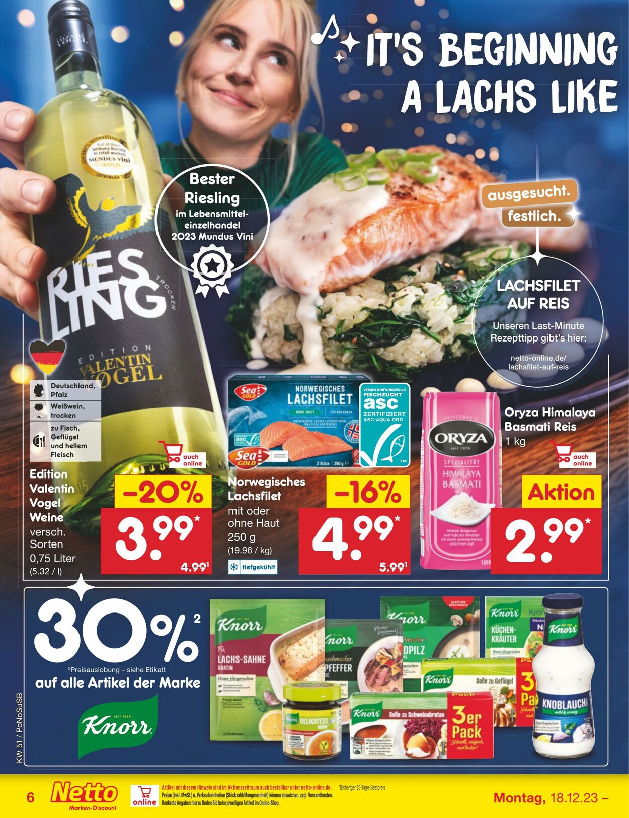 Prospekt Netto-Marken-Discount 18.12.2023 - 23.12.2023