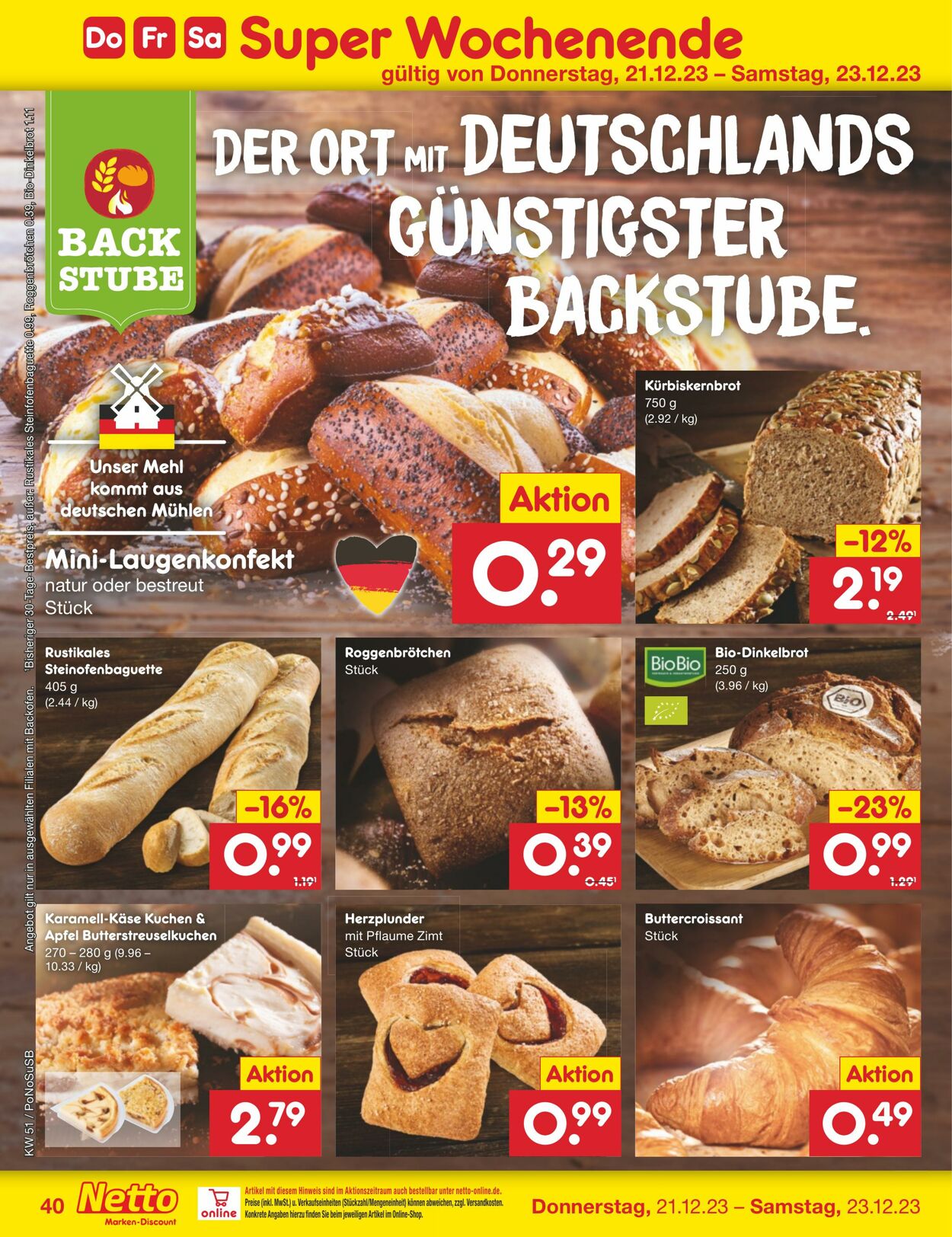 Prospekt Netto-Marken-Discount 18.12.2023 - 23.12.2023