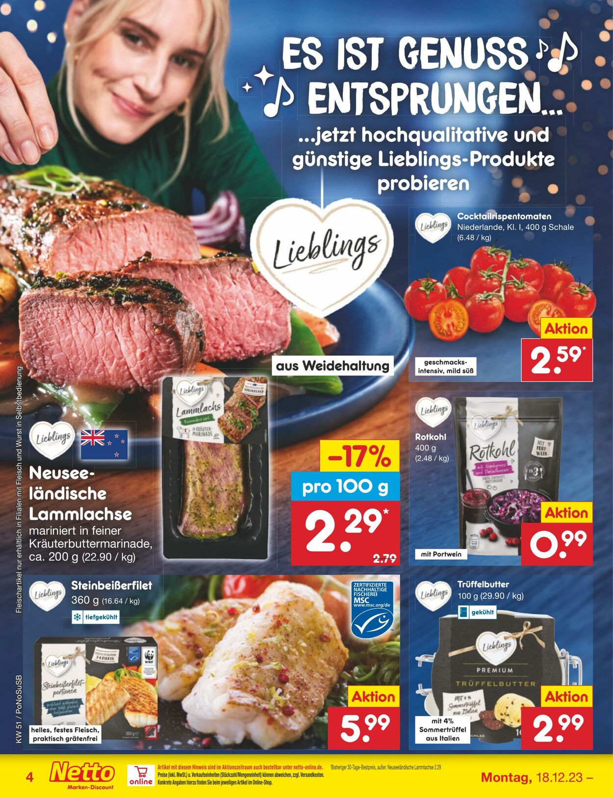 Prospekt Netto-Marken-Discount 18.12.2023 - 23.12.2023