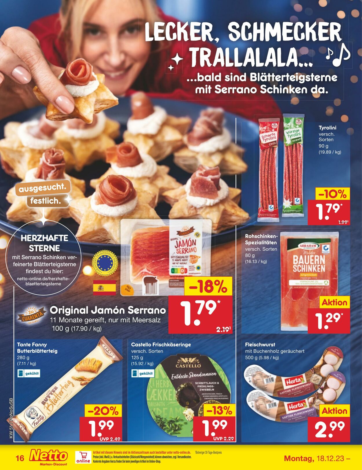 Prospekt Netto-Marken-Discount 18.12.2023 - 23.12.2023