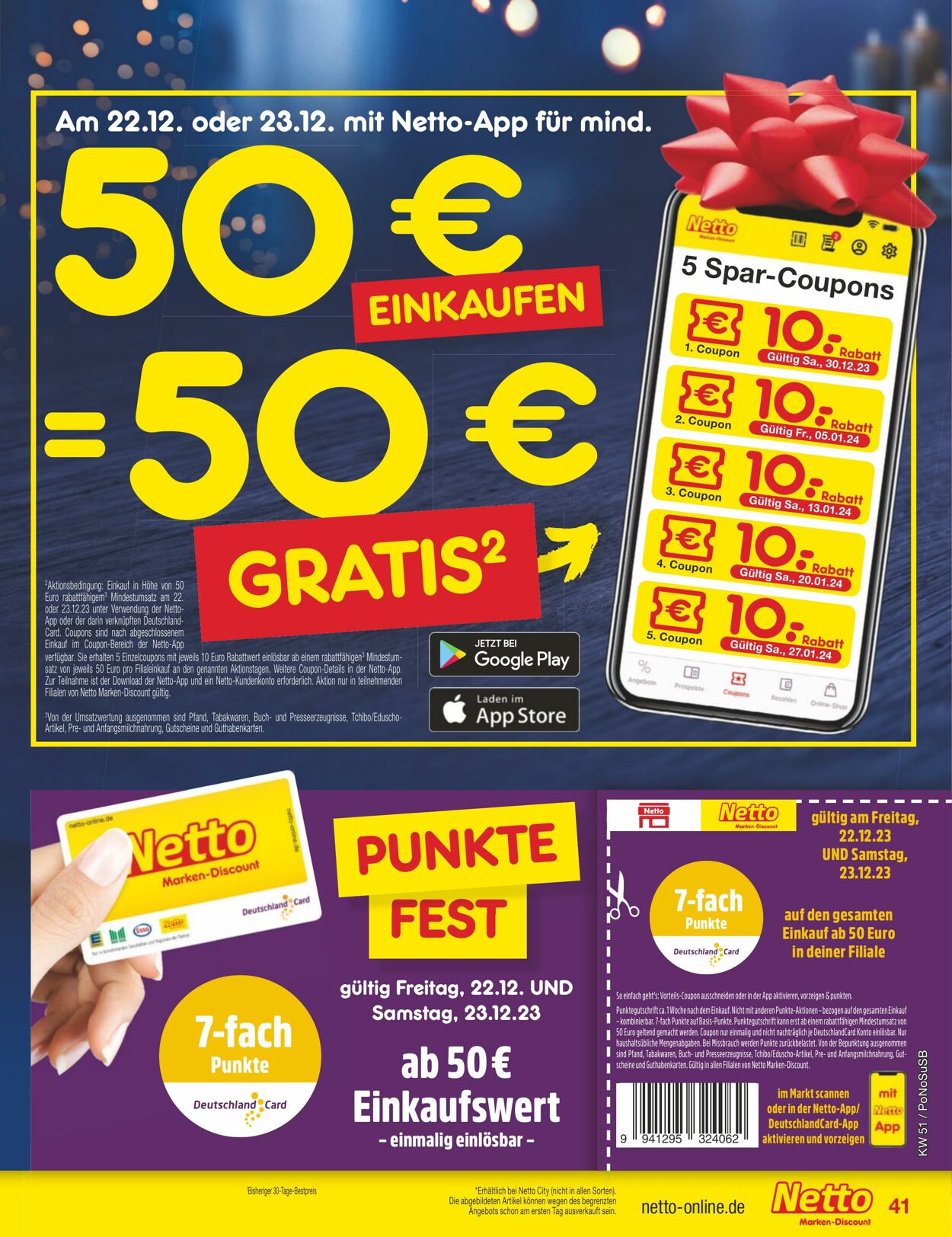 Prospekt Netto-Marken-Discount 18.12.2023 - 23.12.2023