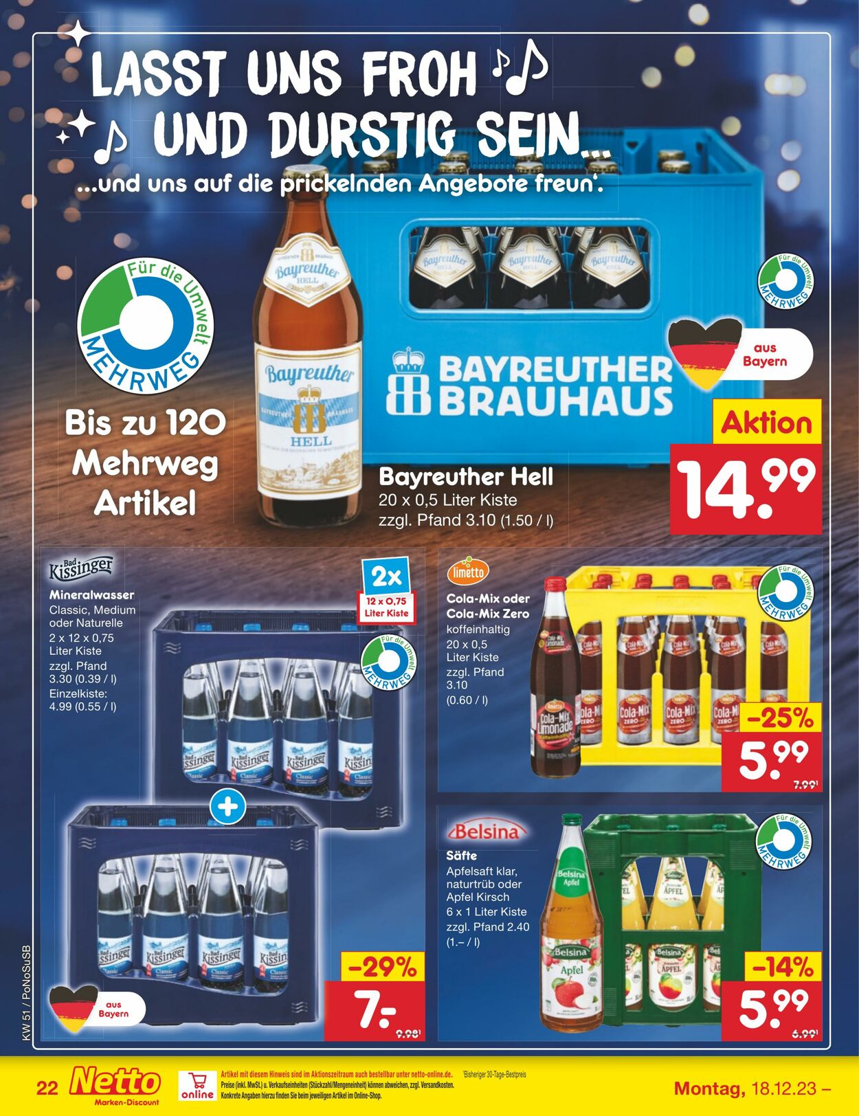 Prospekt Netto-Marken-Discount 18.12.2023 - 23.12.2023