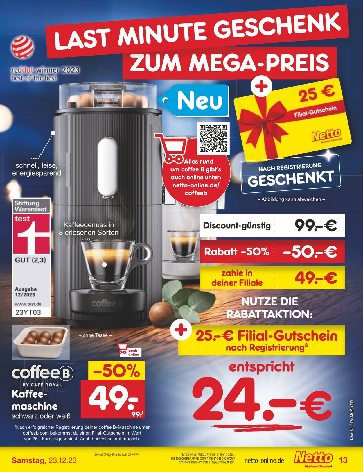 Prospekt Netto-Marken-Discount 18.12.2023 - 23.12.2023