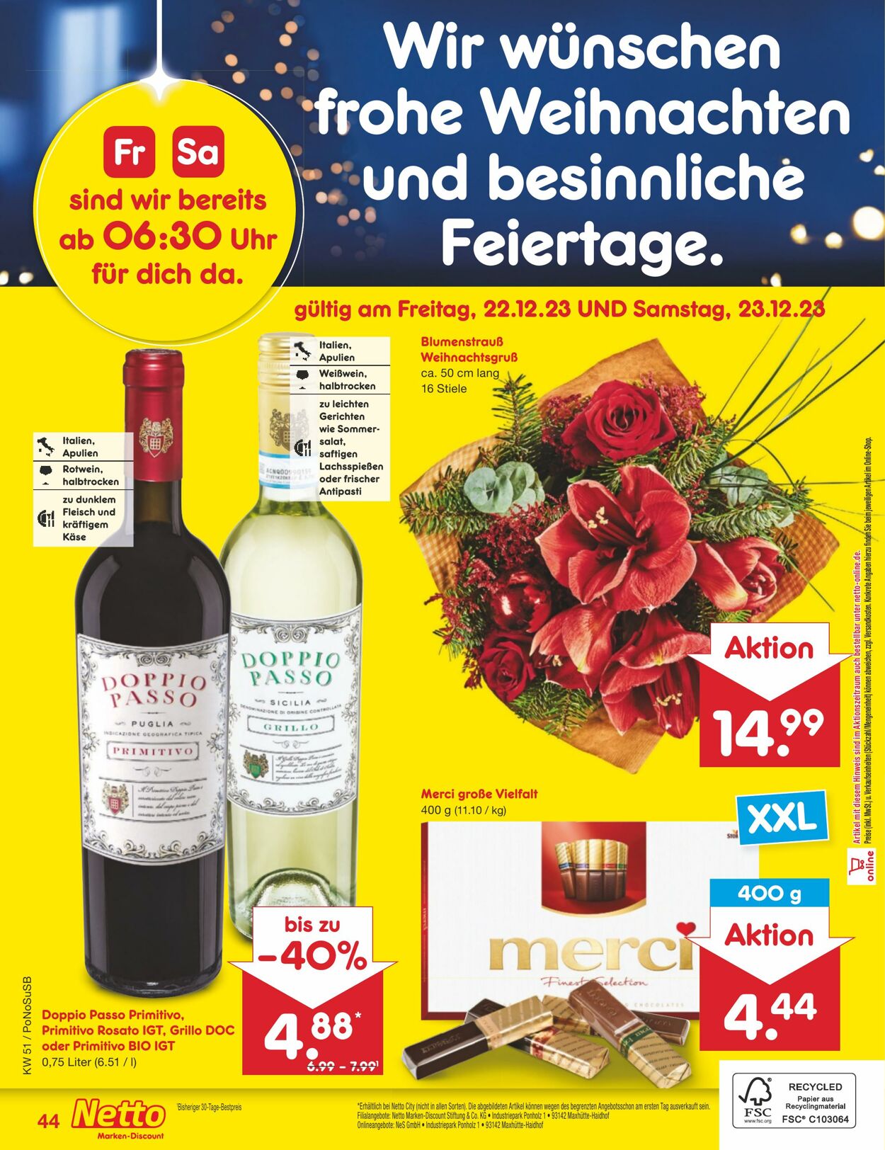 Prospekt Netto-Marken-Discount 18.12.2023 - 23.12.2023