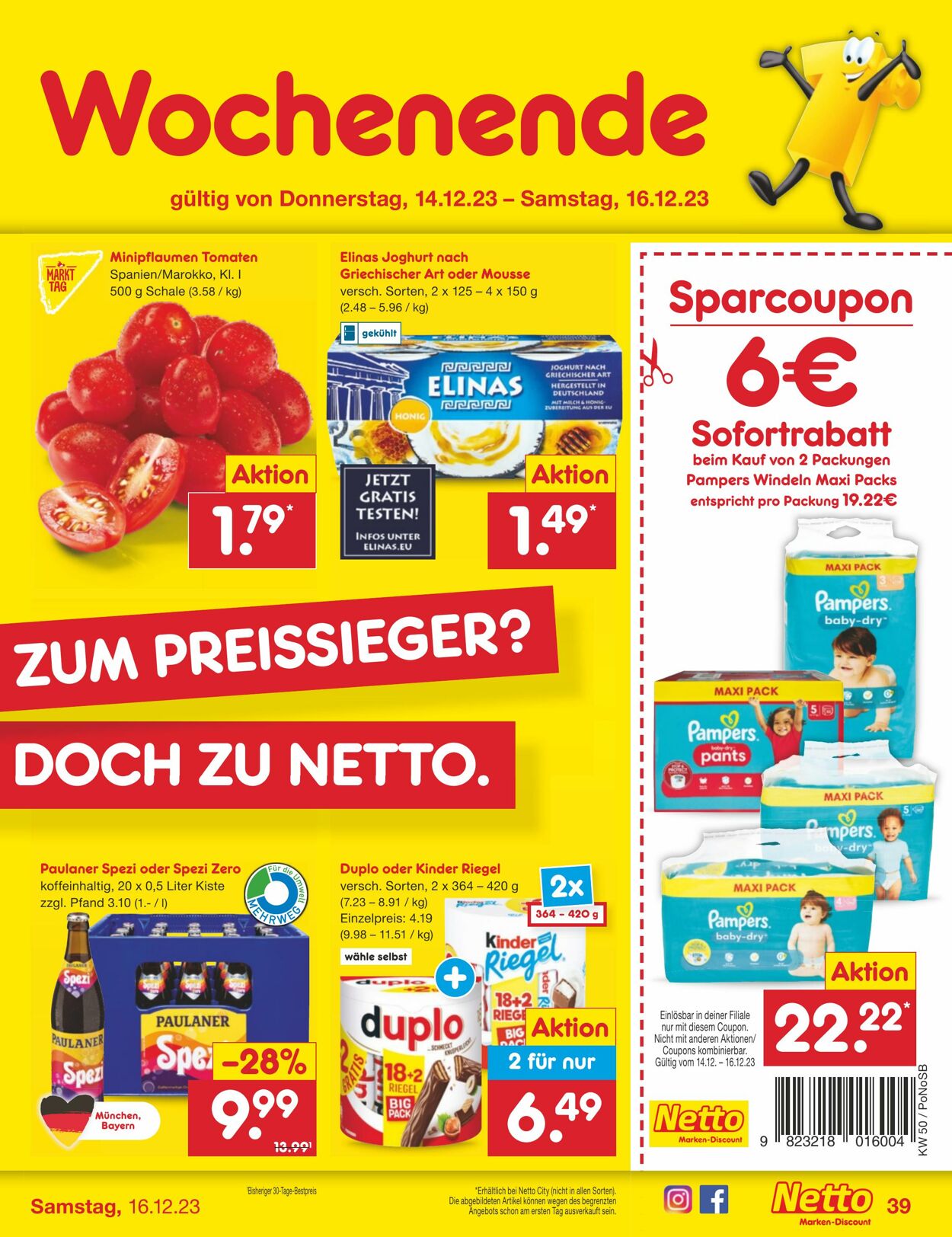 Prospekt Netto-Marken-Discount 11.12.2023 - 16.12.2023