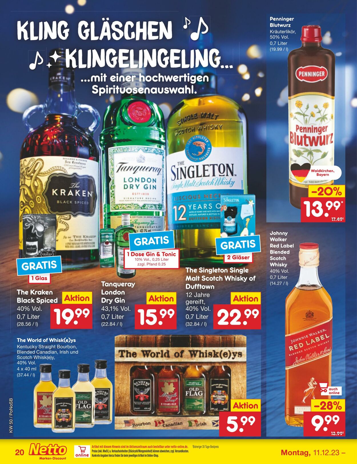 Prospekt Netto-Marken-Discount 11.12.2023 - 16.12.2023