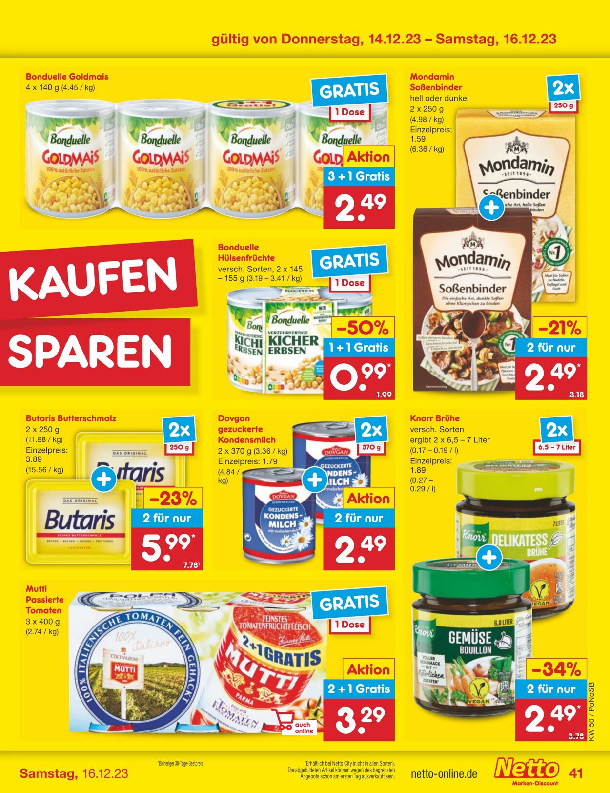 Prospekt Netto-Marken-Discount 11.12.2023 - 16.12.2023