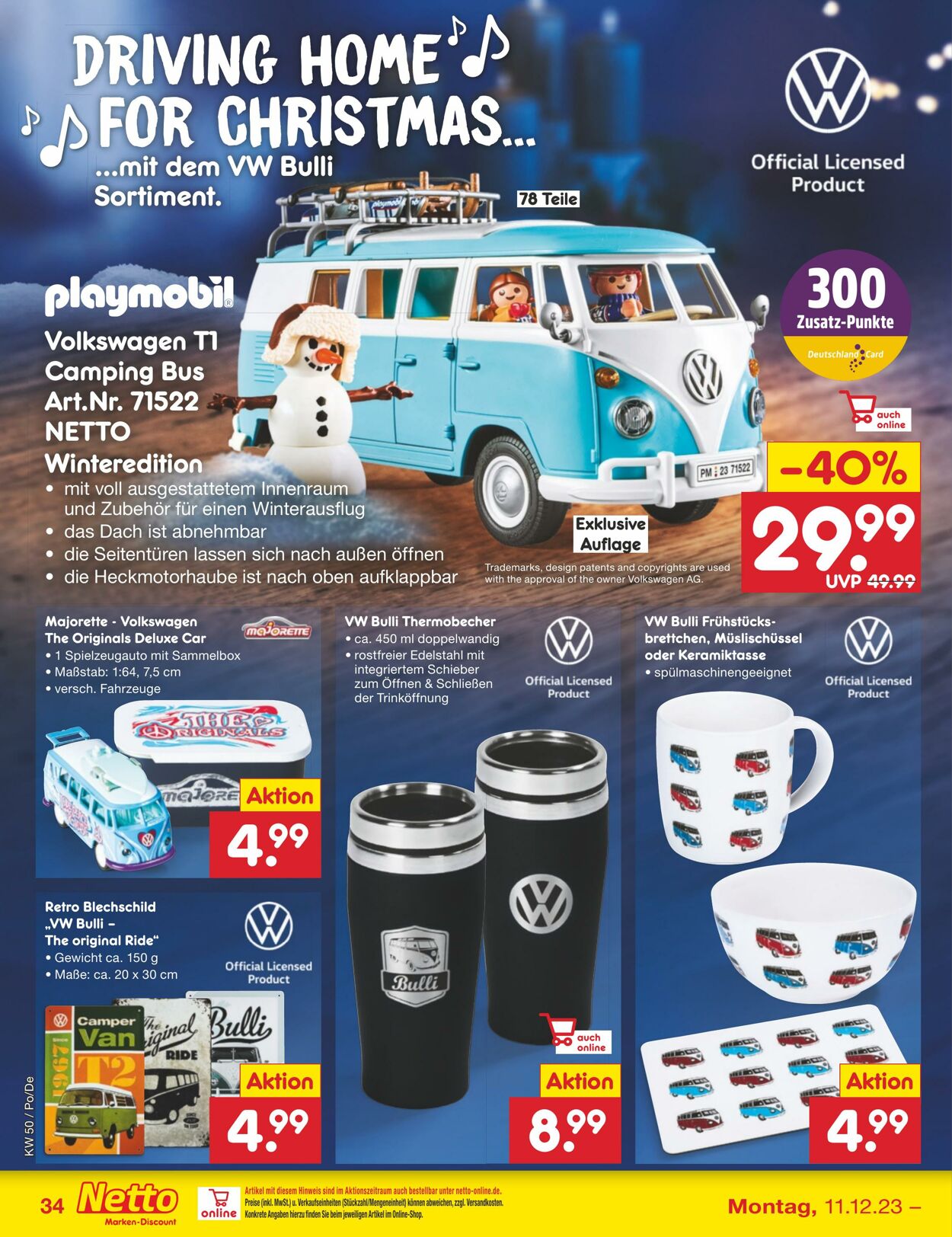 Prospekt Netto-Marken-Discount 11.12.2023 - 16.12.2023