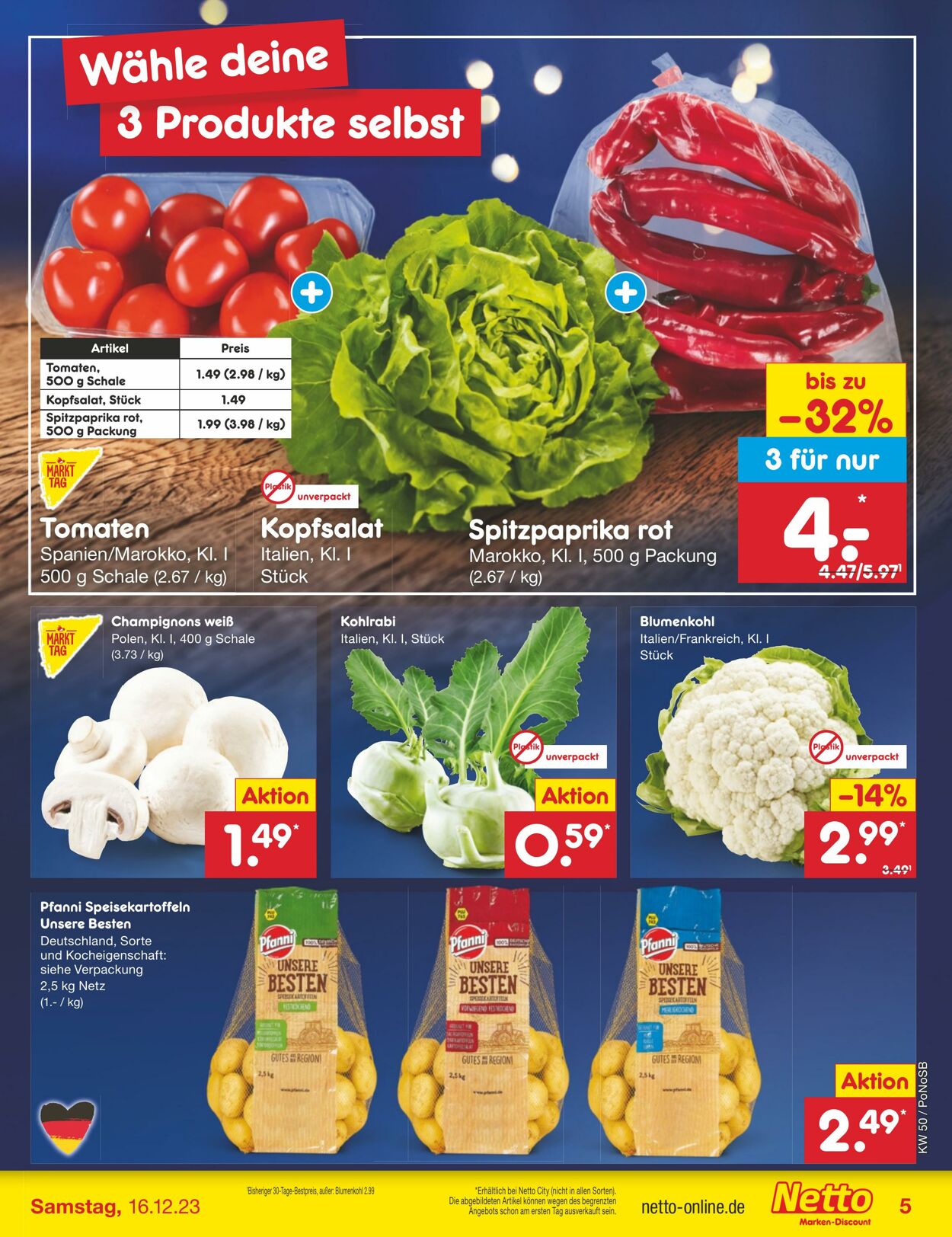 Prospekt Netto-Marken-Discount 11.12.2023 - 16.12.2023