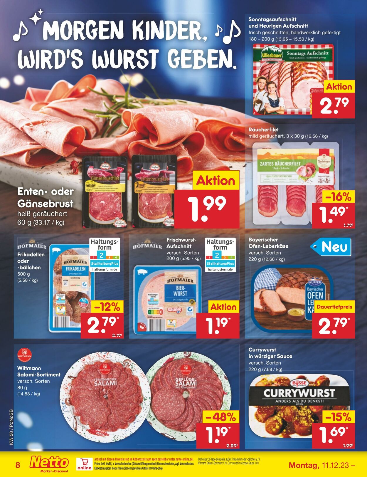 Prospekt Netto-Marken-Discount 11.12.2023 - 16.12.2023