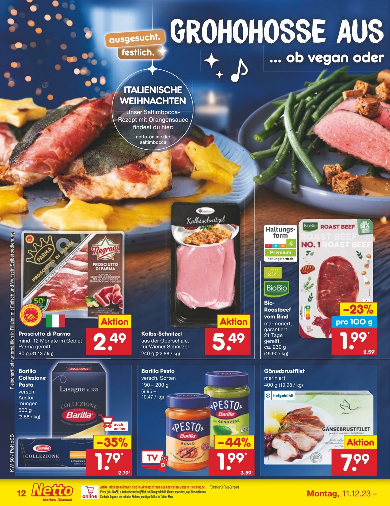 Prospekt Netto-Marken-Discount 11.12.2023 - 16.12.2023