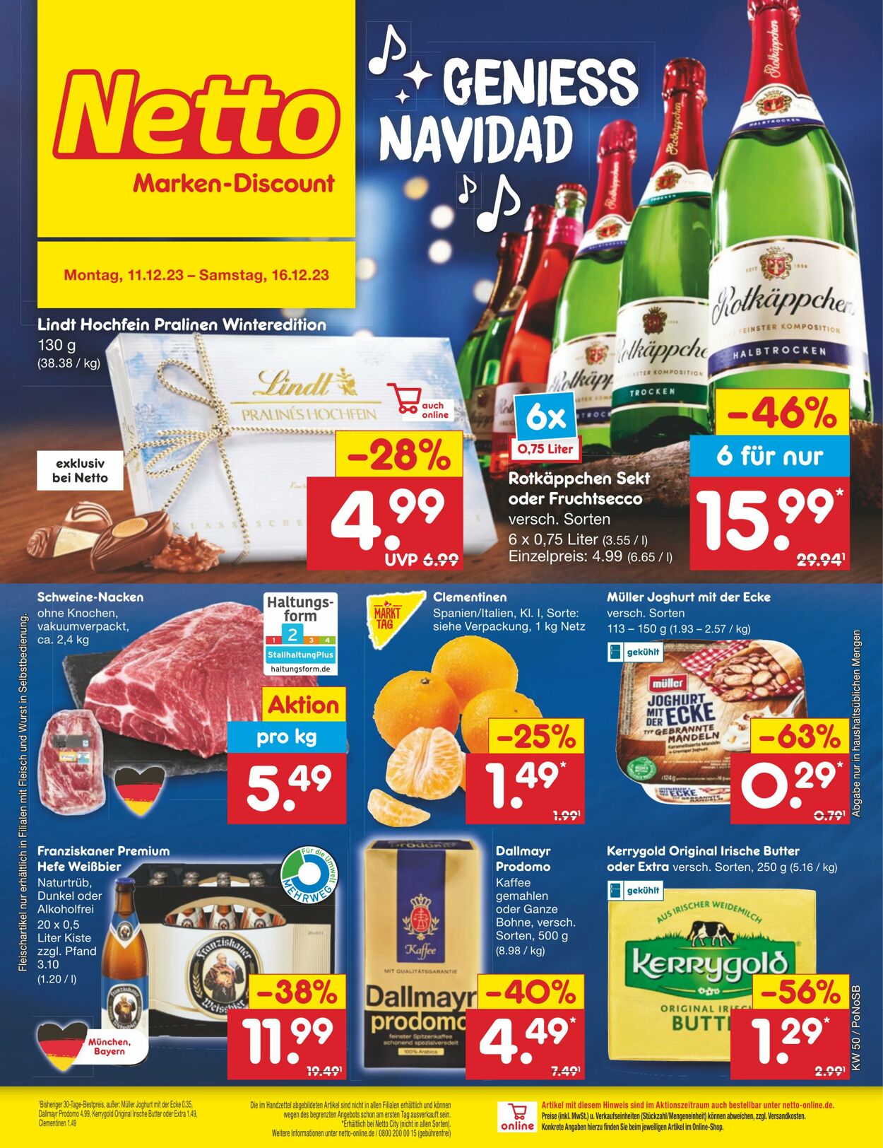 Prospekt Netto-Marken-Discount 11.12.2023 - 16.12.2023