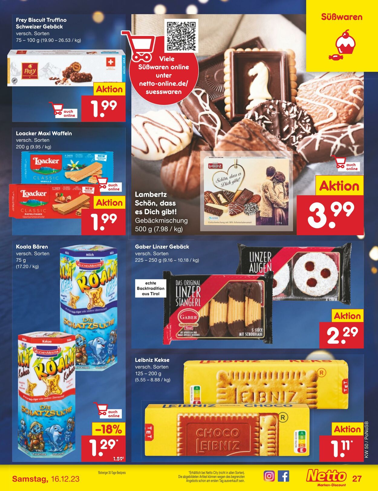 Prospekt Netto-Marken-Discount 11.12.2023 - 16.12.2023