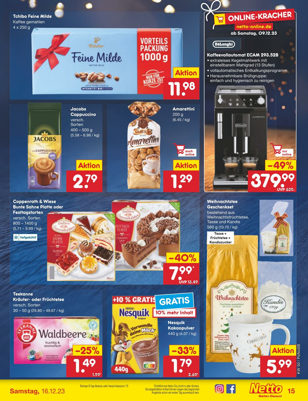 Prospekt Netto-Marken-Discount 11.12.2023 - 16.12.2023