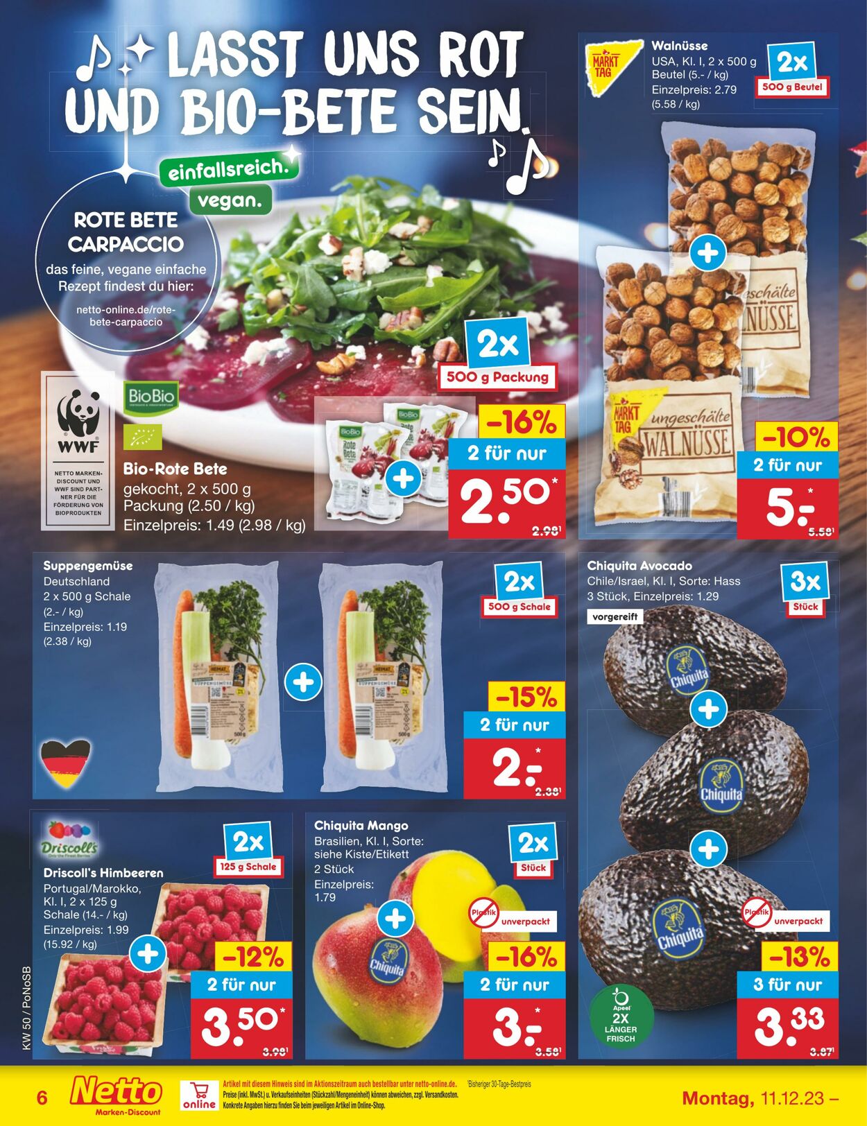 Prospekt Netto-Marken-Discount 11.12.2023 - 16.12.2023