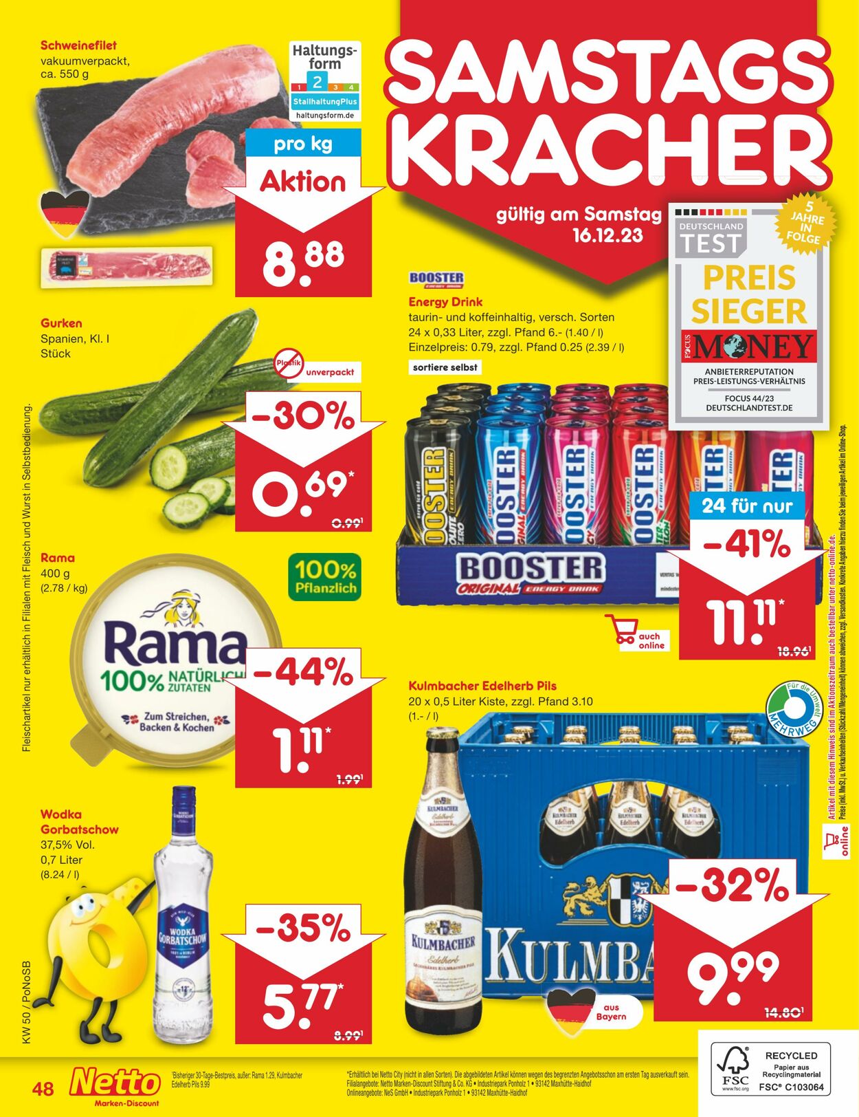 Prospekt Netto-Marken-Discount 11.12.2023 - 16.12.2023