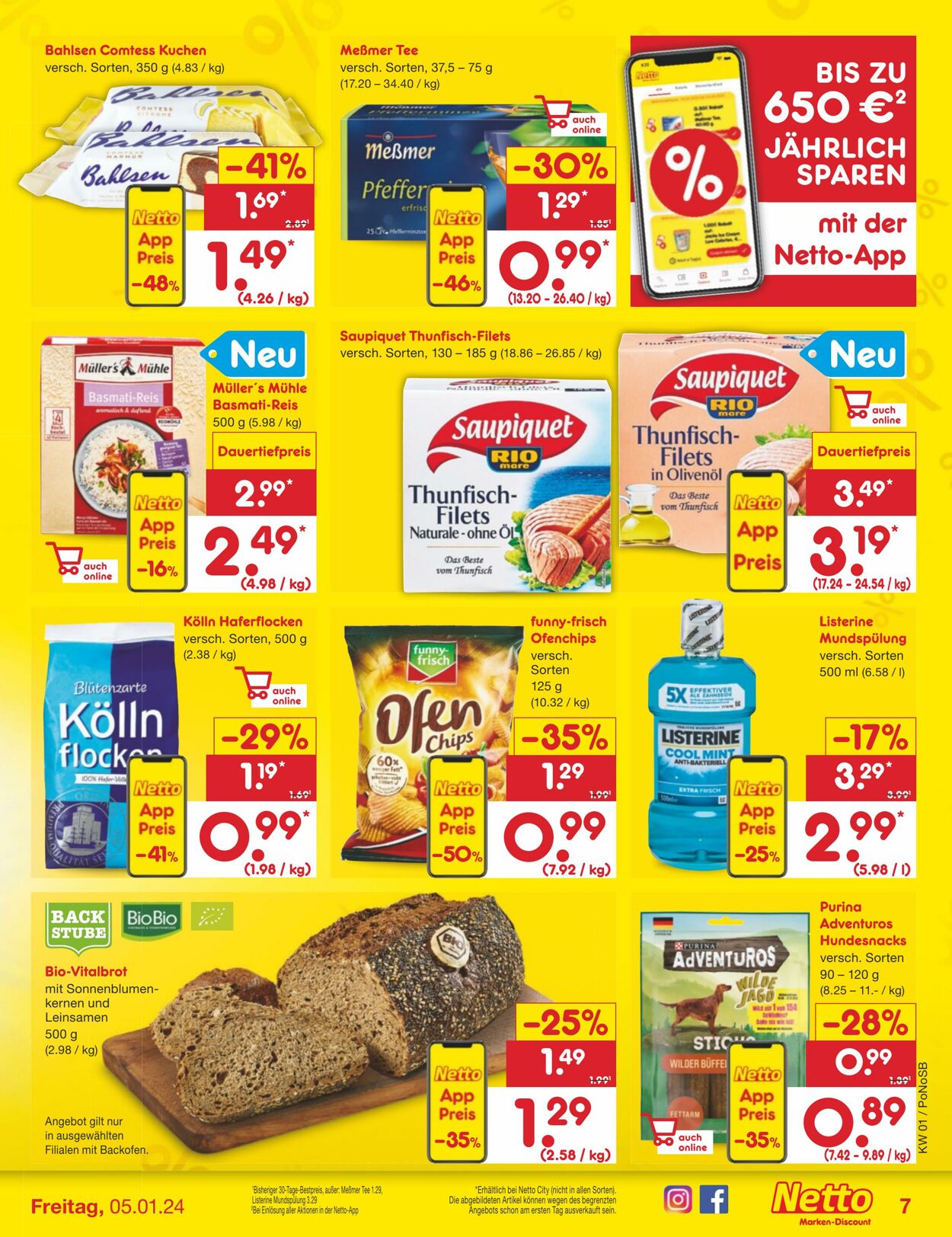 Prospekt Netto-Marken-Discount 04.01.2024 - 07.01.2024